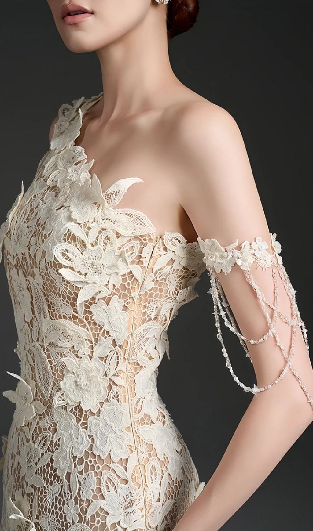 Avalon White One Shoulder Floral Mini Dress
