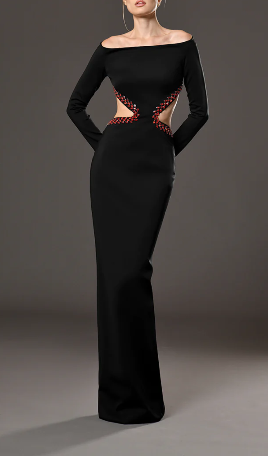 Annika Beaded Embellished Maxi Dress