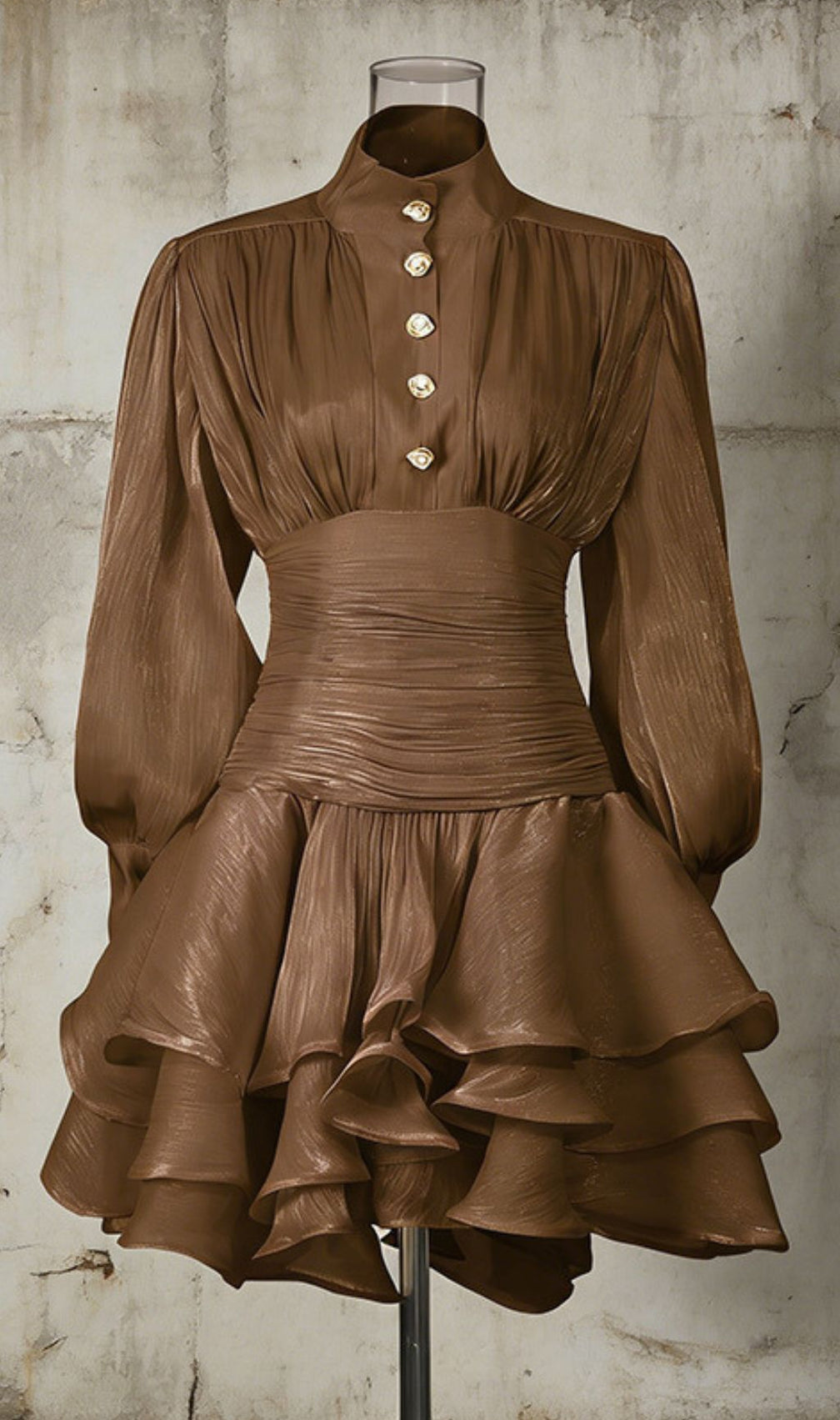 Kaede Long Sleeve Mini Dress