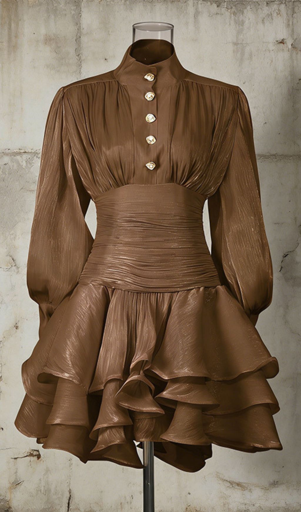 Kaede Long Sleeve Mini Dress