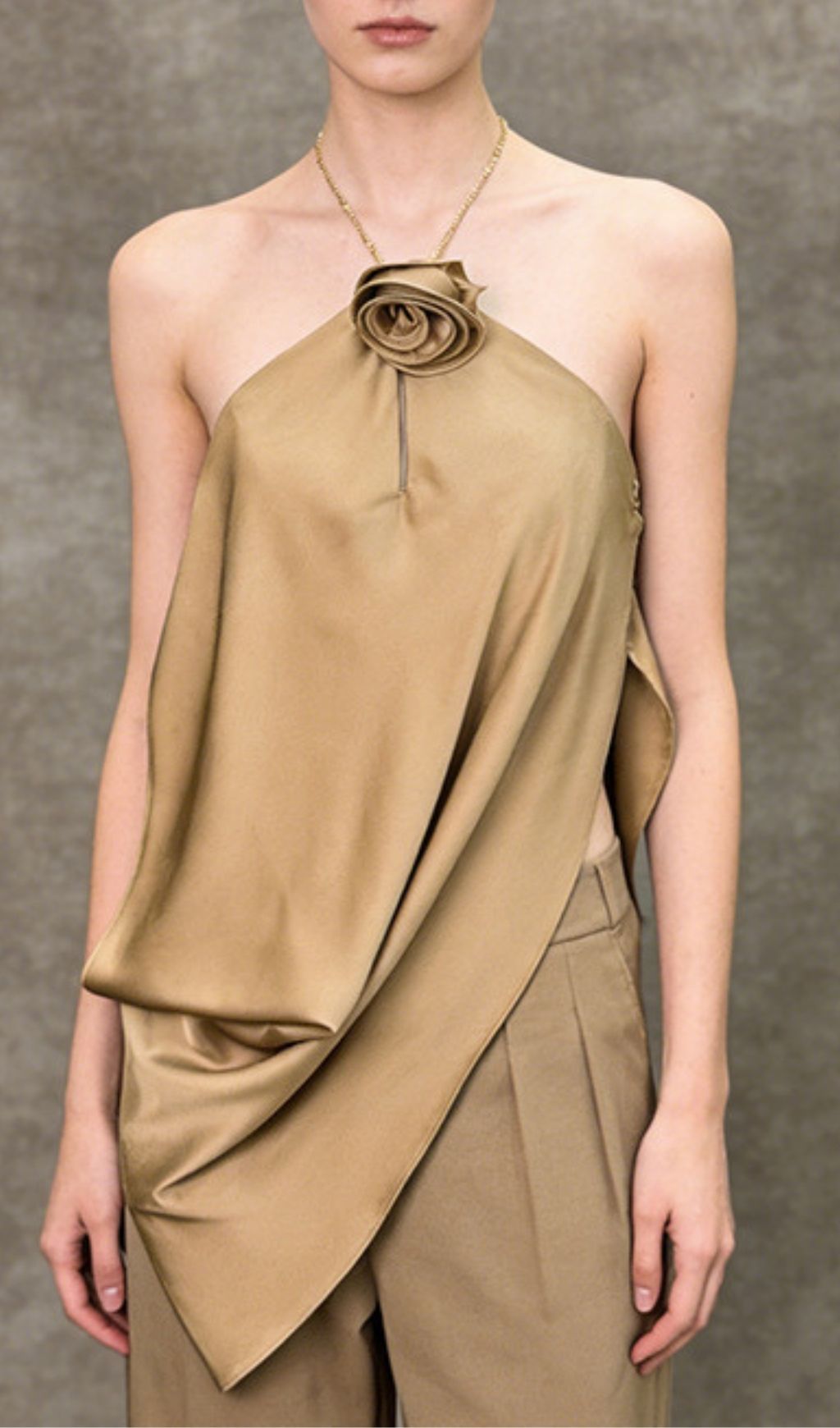 Kevina Halter Flower Top