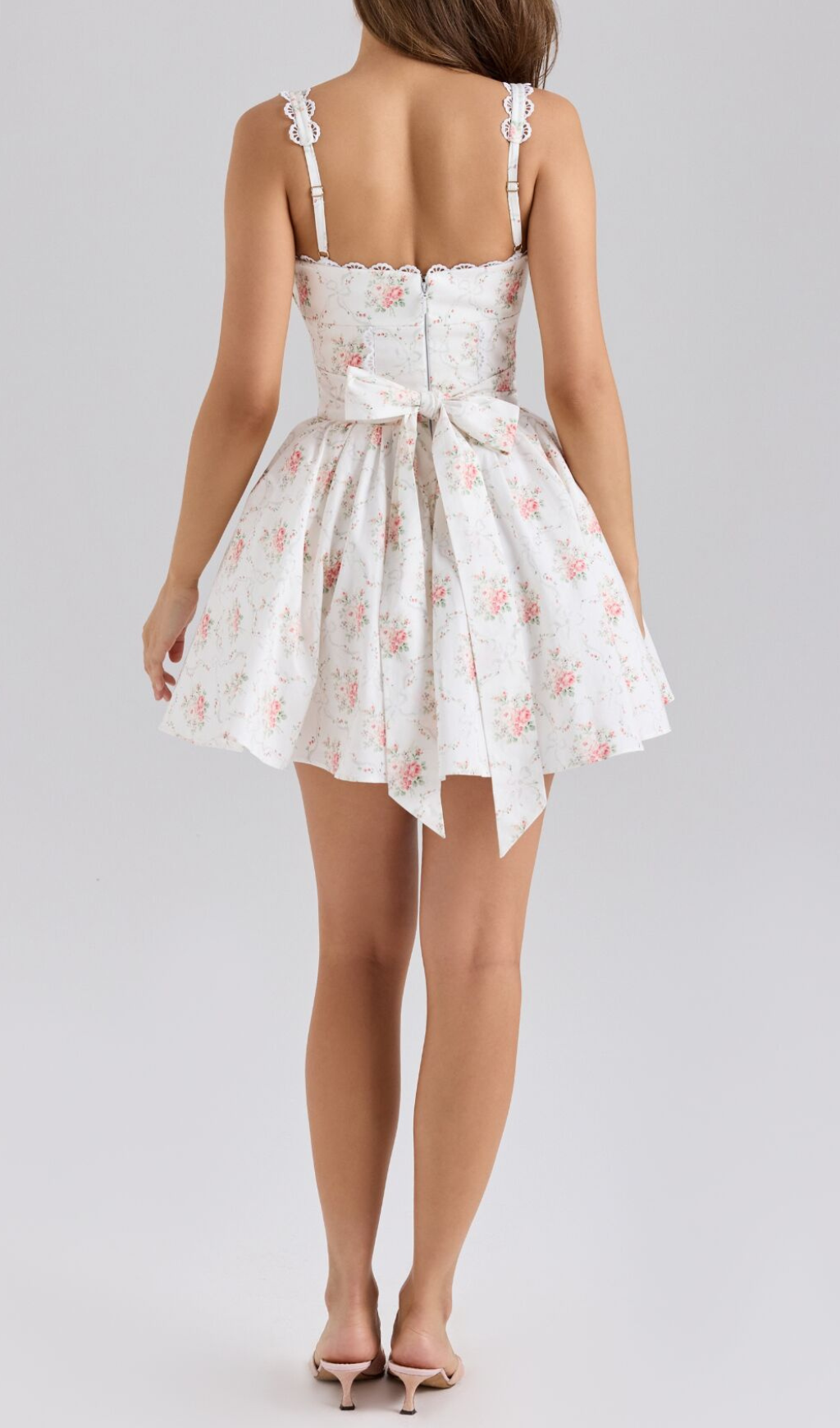 Hikaru Strappy Floral Mini Dress