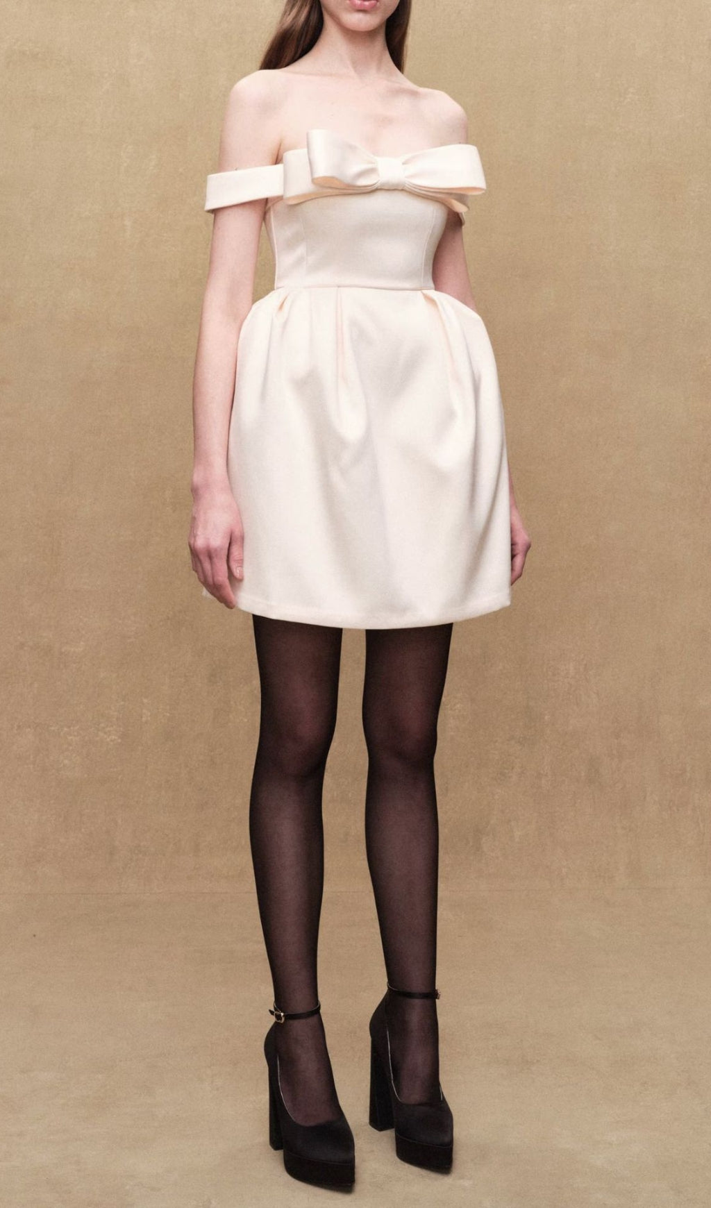 Celerina Bow Mini Dress