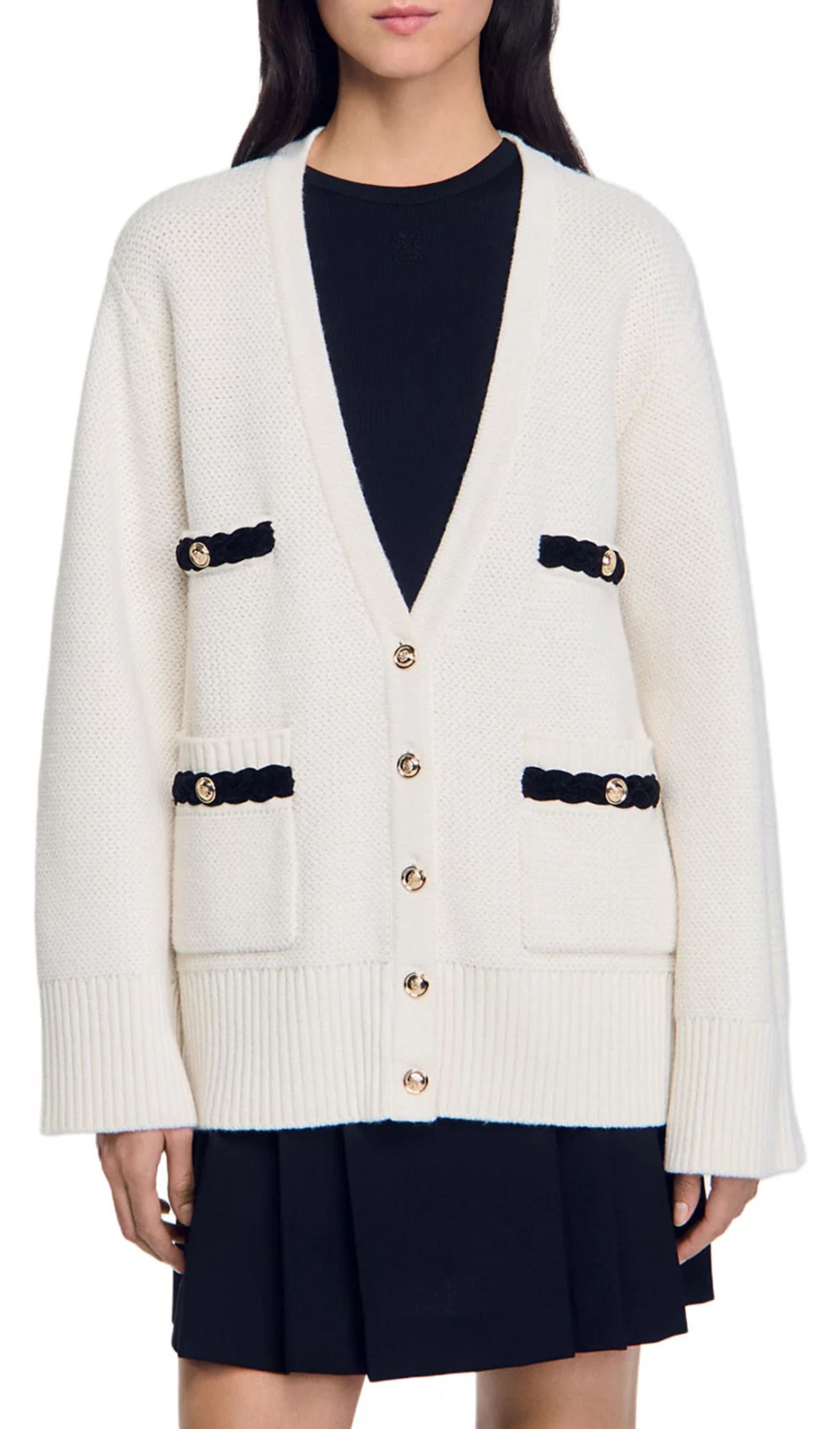 Martie Flared Sleeve Cardigan