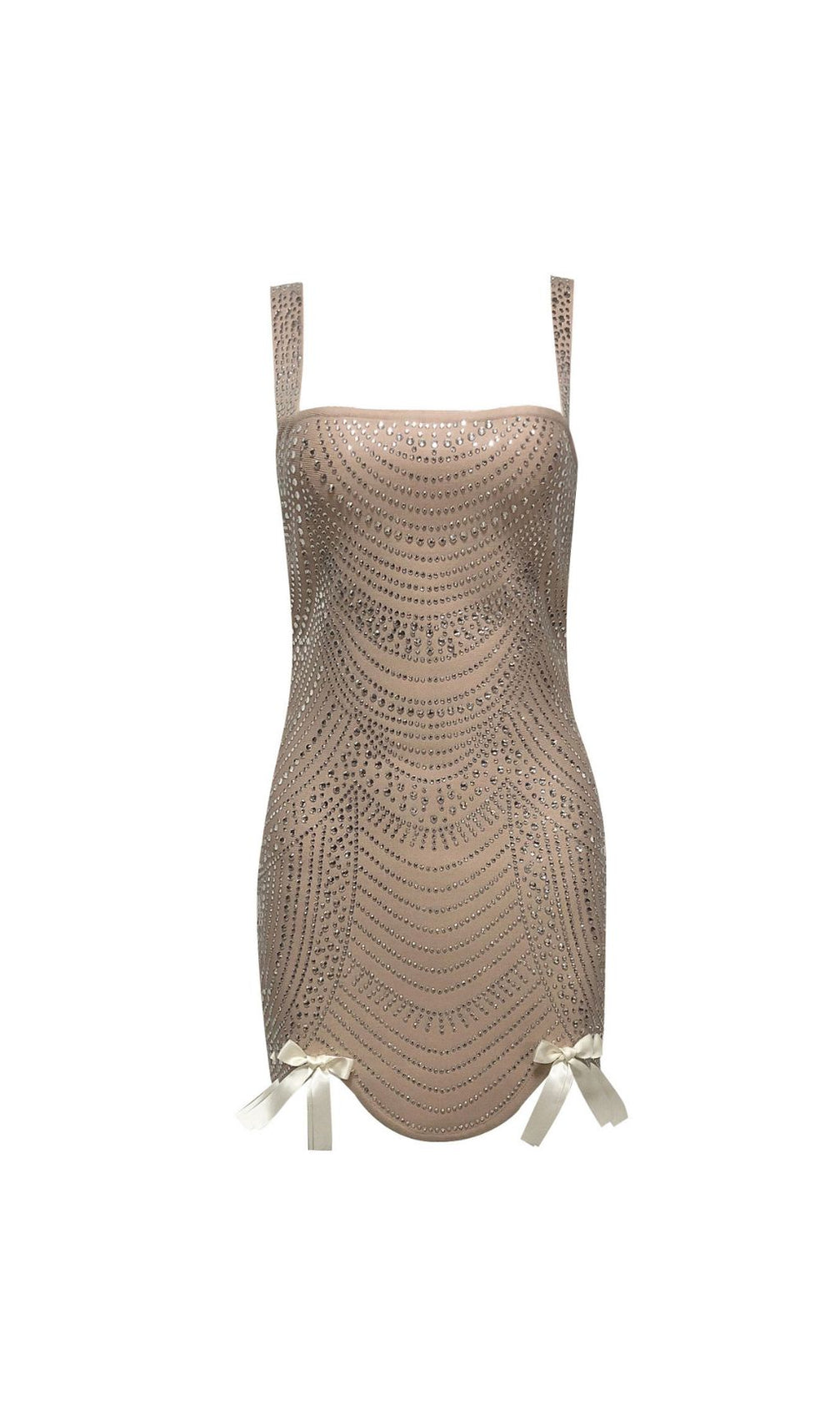 Jordynn Diamante Bandage Mini Dress