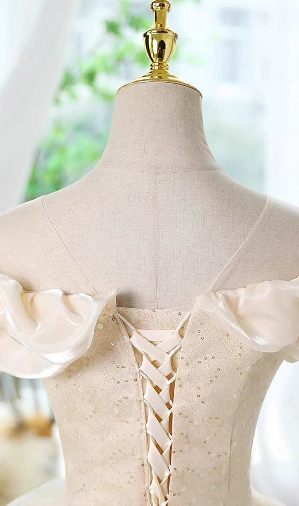 Anela Off Shoulder Sequin Mini Dress