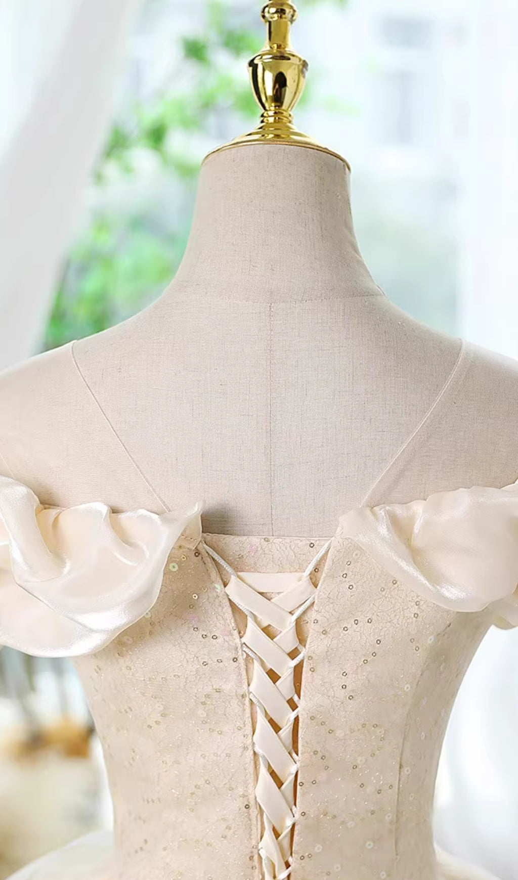 Anela Off Shoulder Sequin Mini Dress