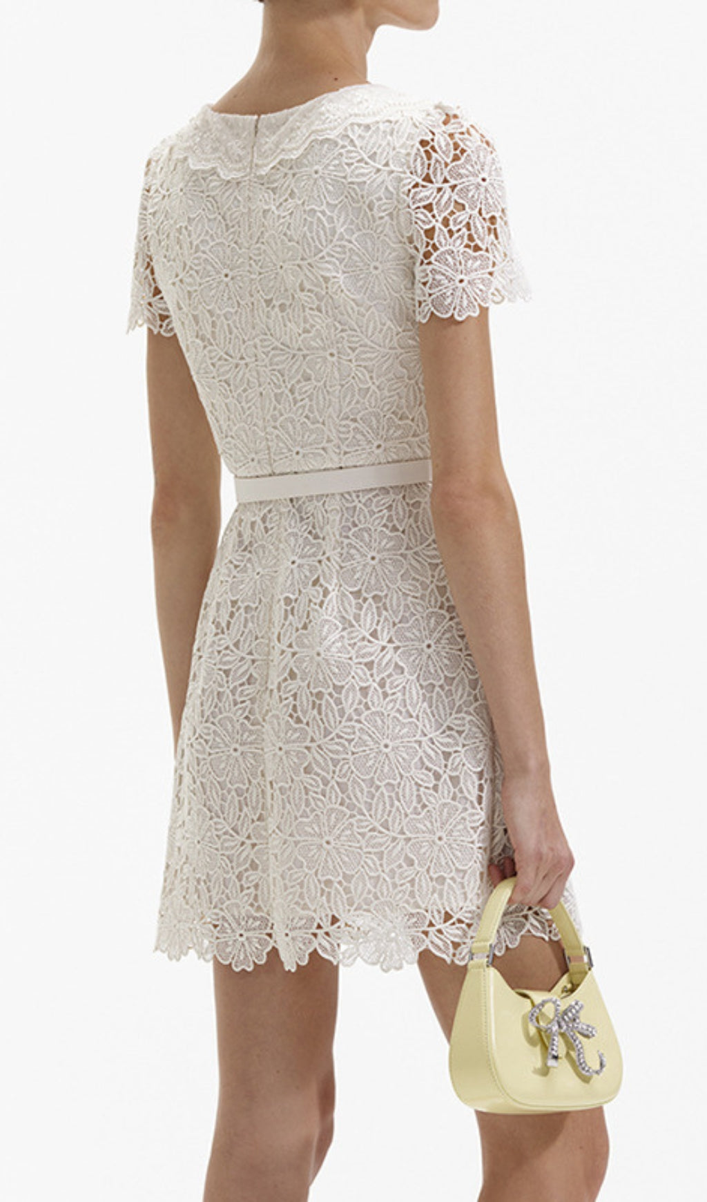 Aradhya Floral Embroidery Mini Dress