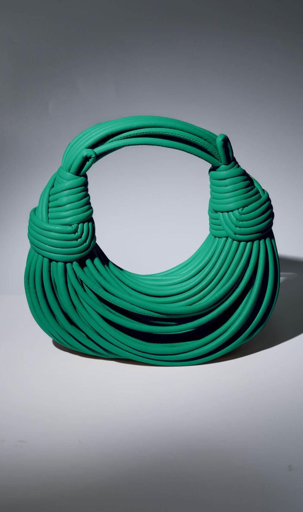Double Knot Tote Bag In Green