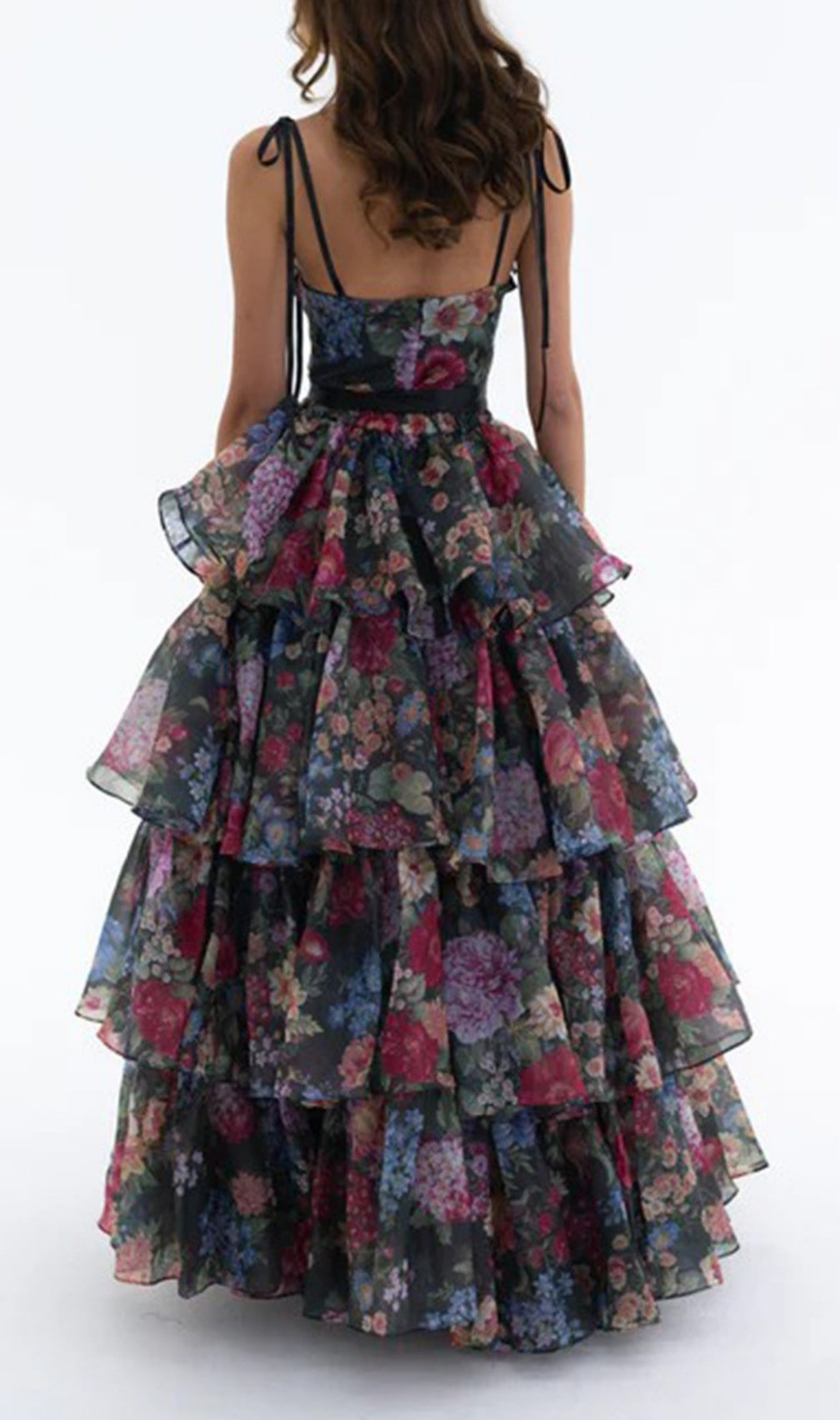 Eabha Floral Printed Maxi Dress