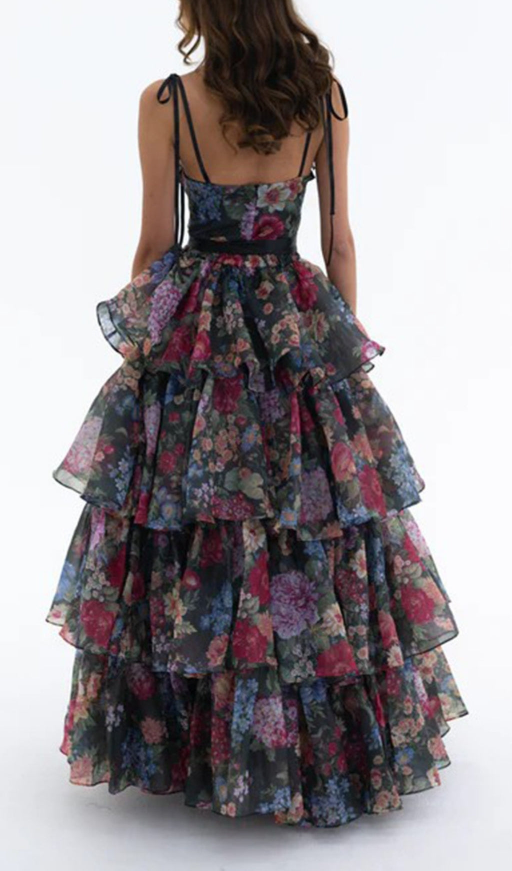 Eabha Floral Printed Maxi Dress