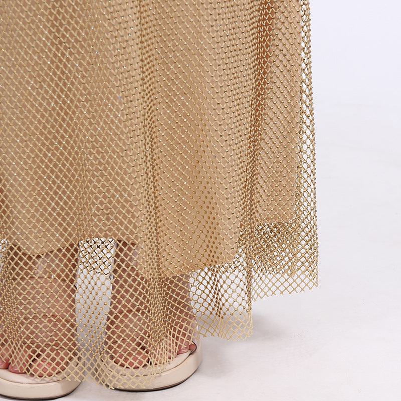 Evelin Square Neck Maxi Dress