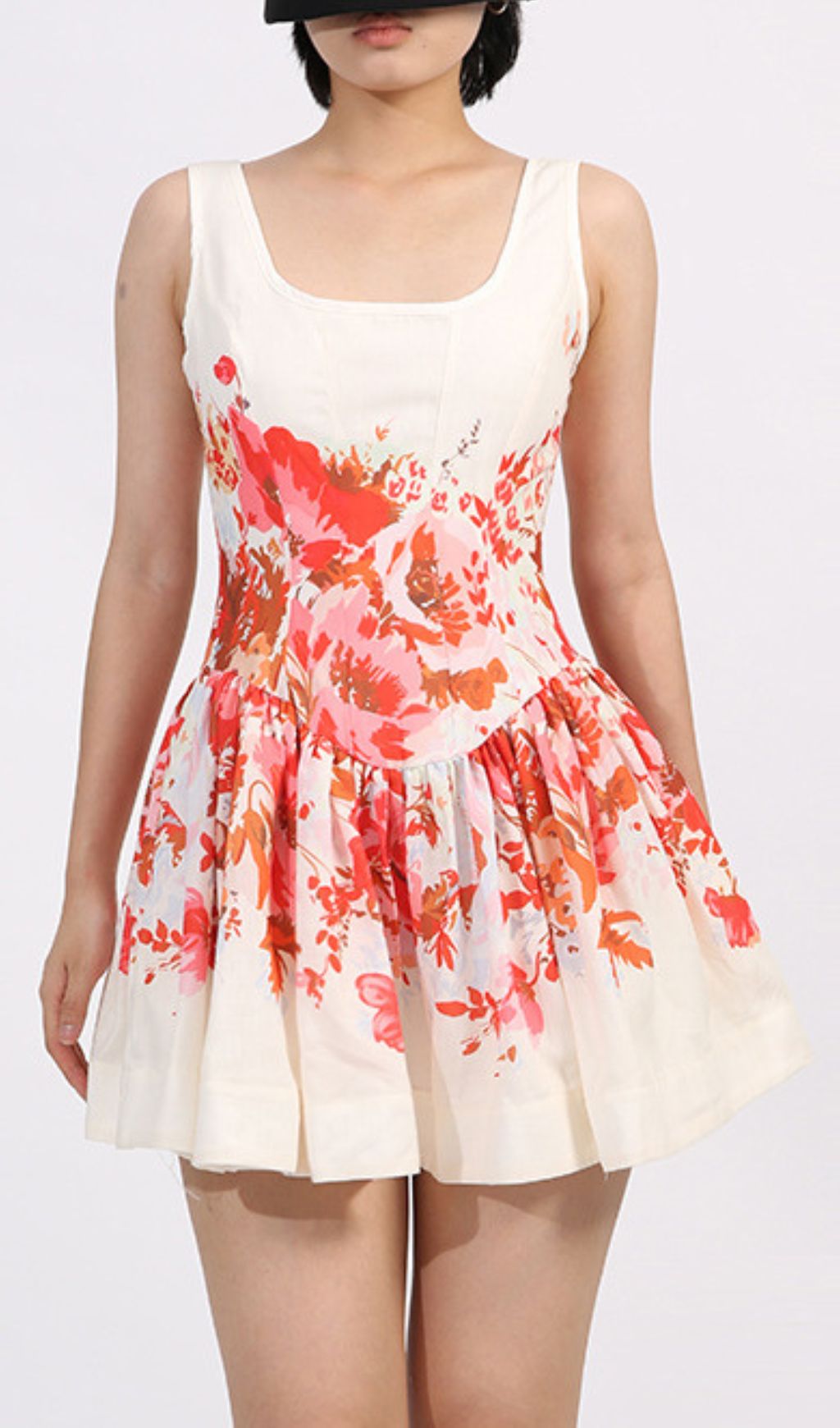 Genoveva Floral Printed Mini Dress