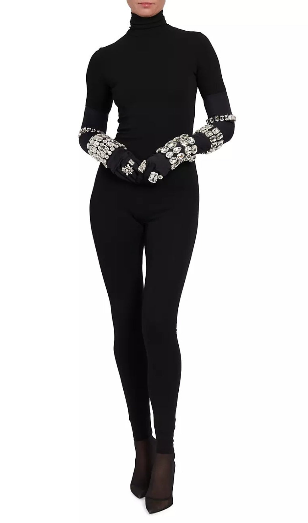 Alaina Crystal Embellished Jumpsuit