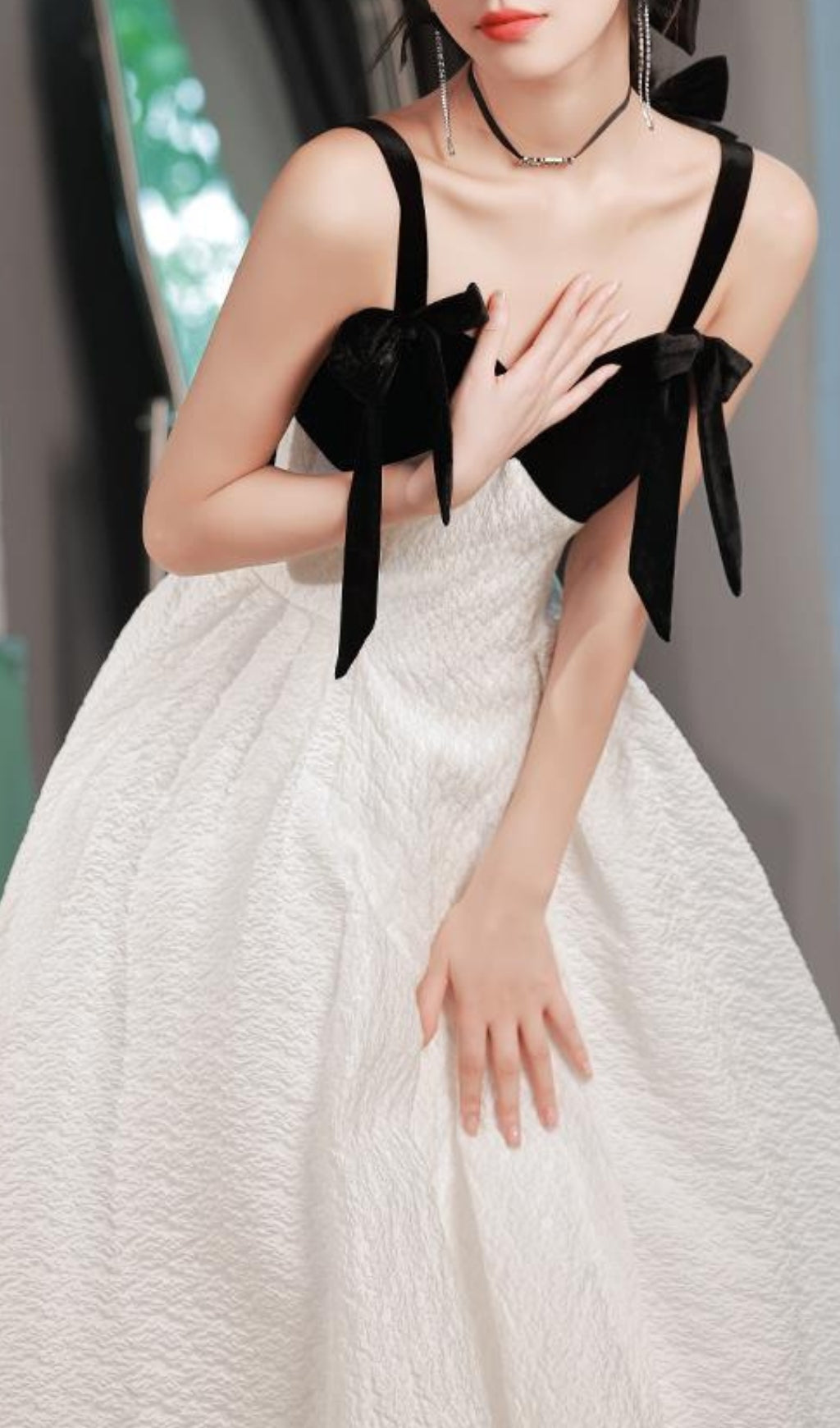 Arva Patchwork Maxi Dress