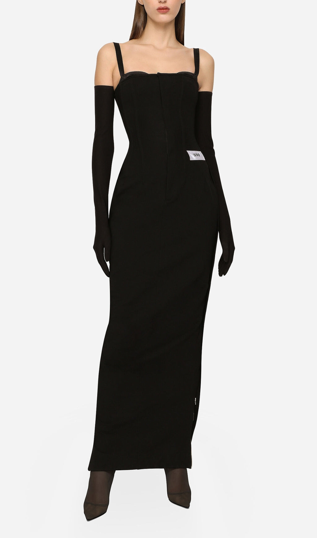 Aarya Ribbed-Knit Maxi Dress