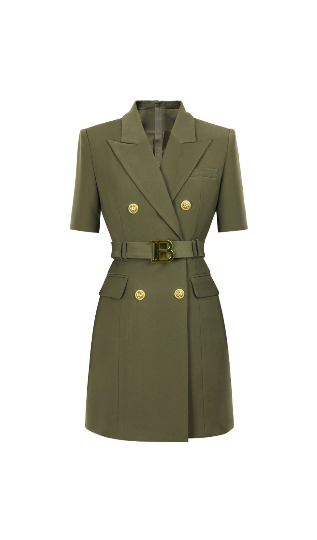 Elske Short Sleeve Blazer Dress