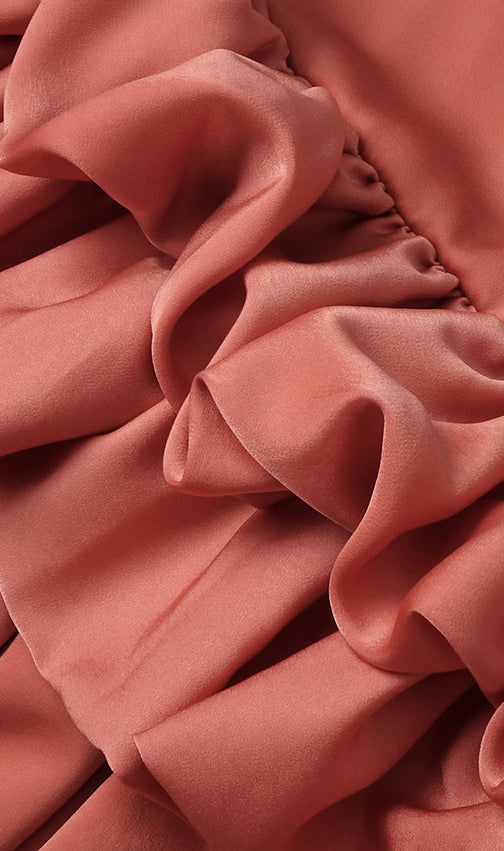 Jesper Dramatic Ruffle High-Low Maxi Skirt for Women