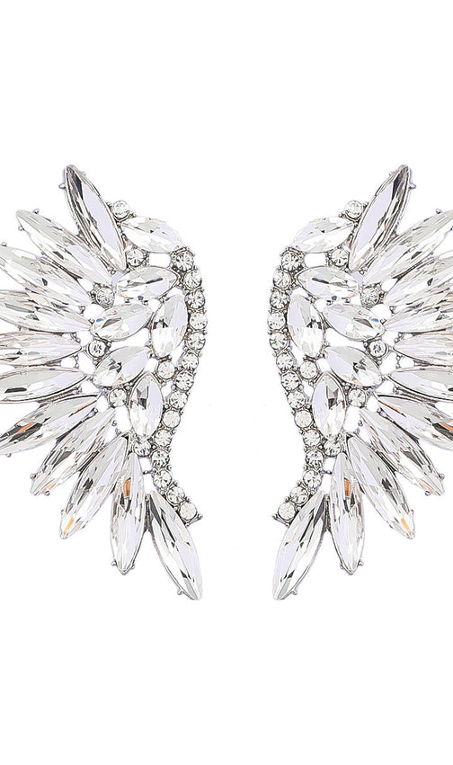 Rainbow Rhinestone Earrings