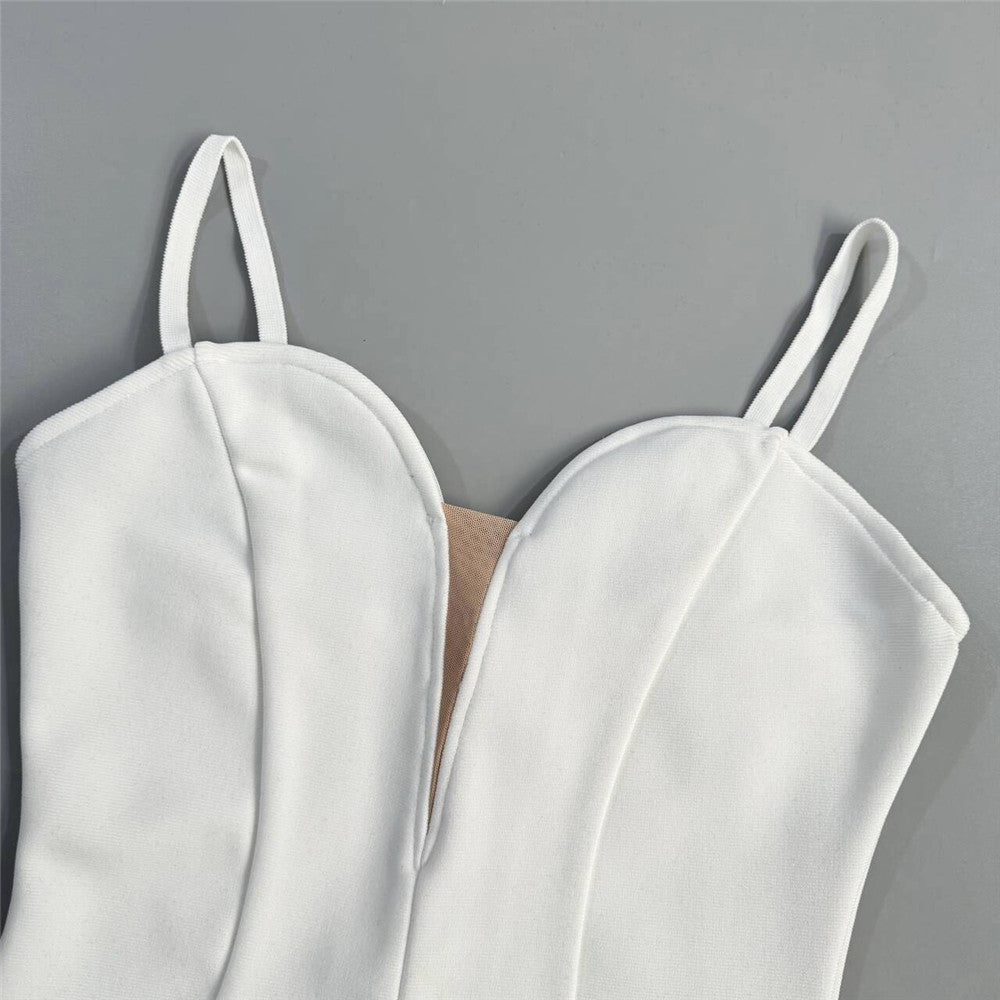 Gellért Diamante Bandage Maxi Dress