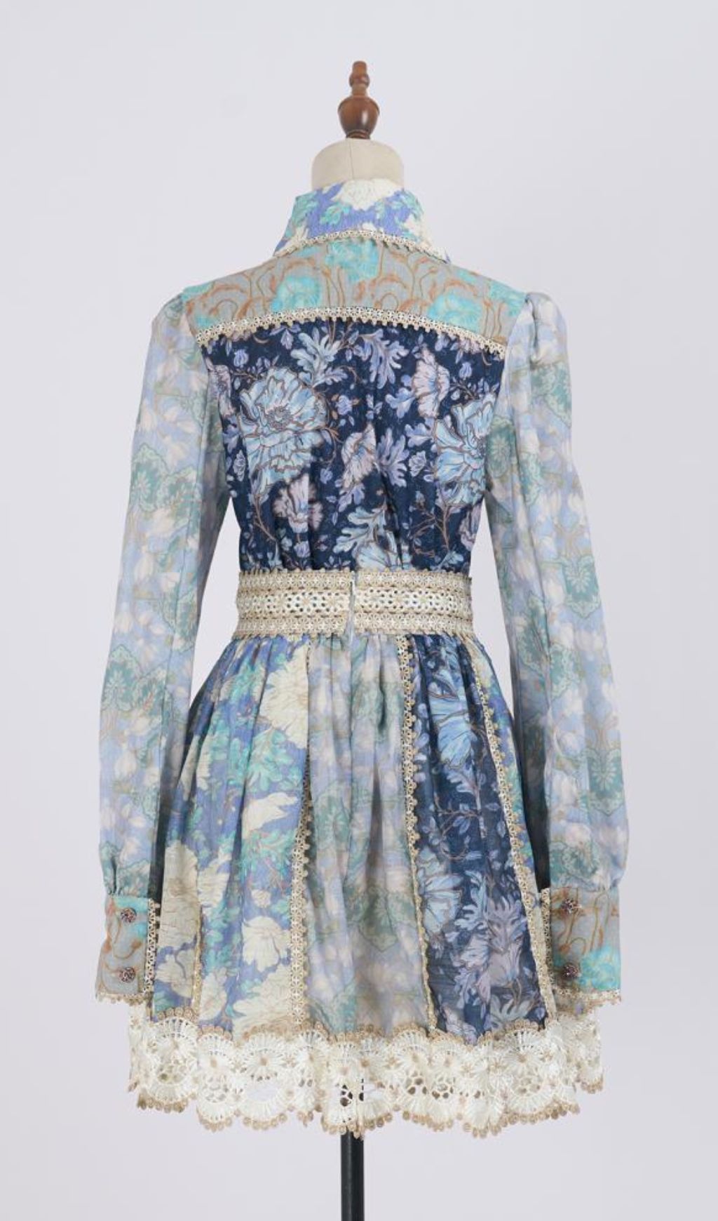 Gladys Printed Long Sleeve Shirt & Skirt Set