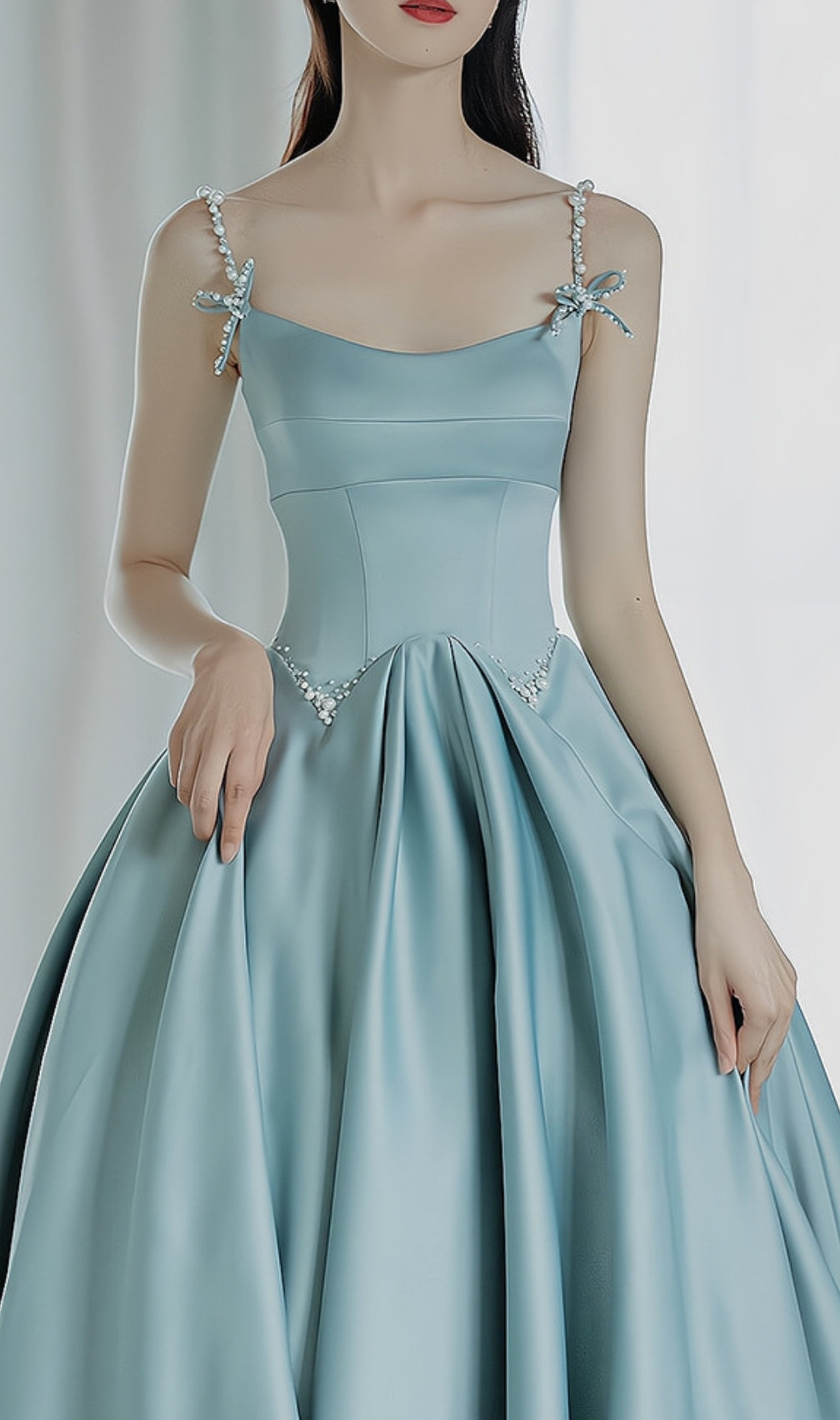 Elliette Strappy Beaded Maxi Dress