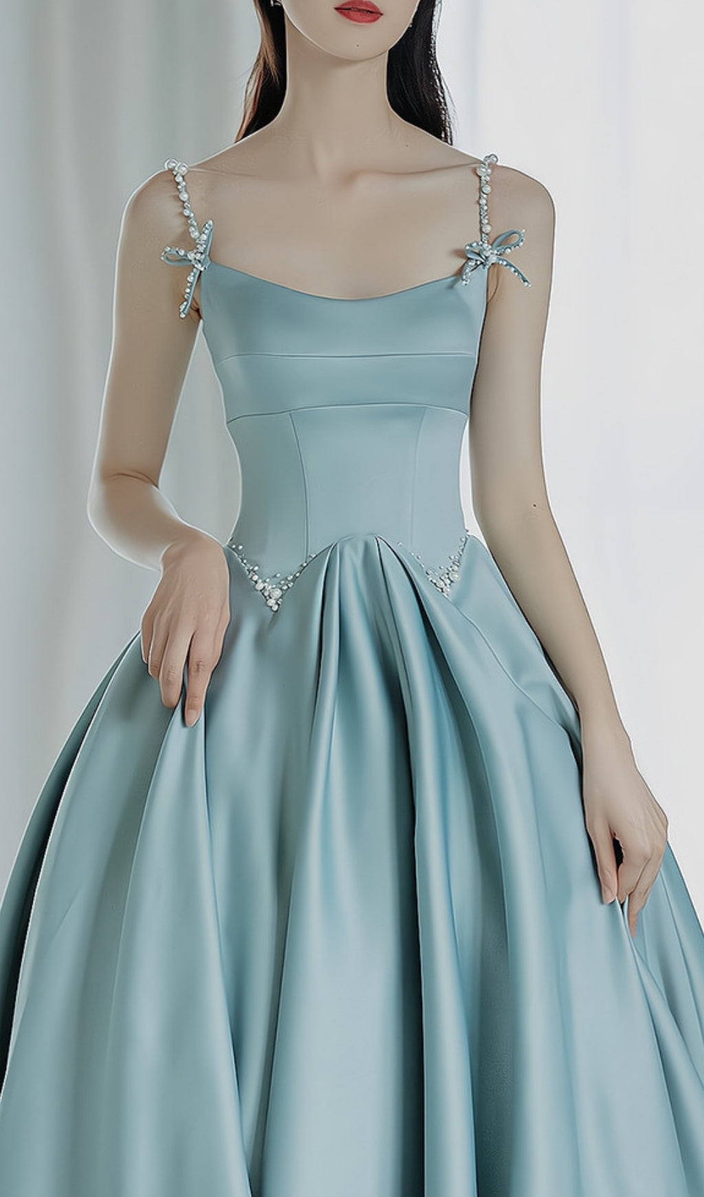 Elliette Strappy Beaded Maxi Dress