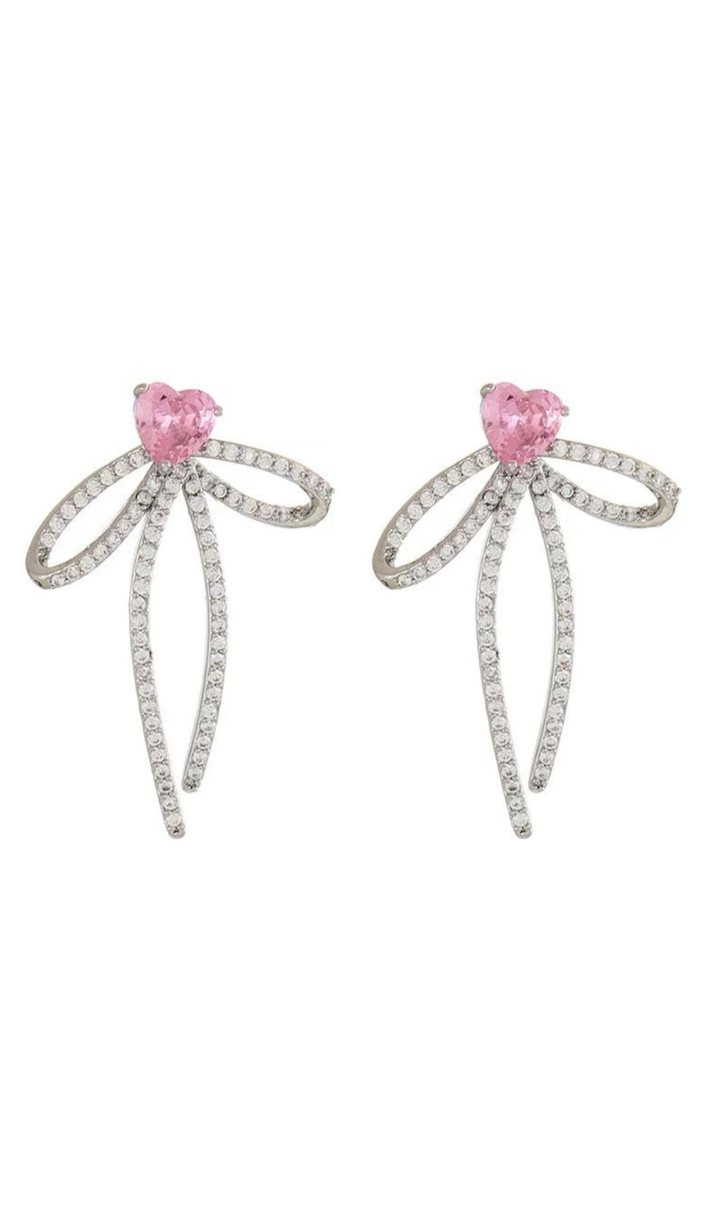 Crystal Bowknot Earrings
