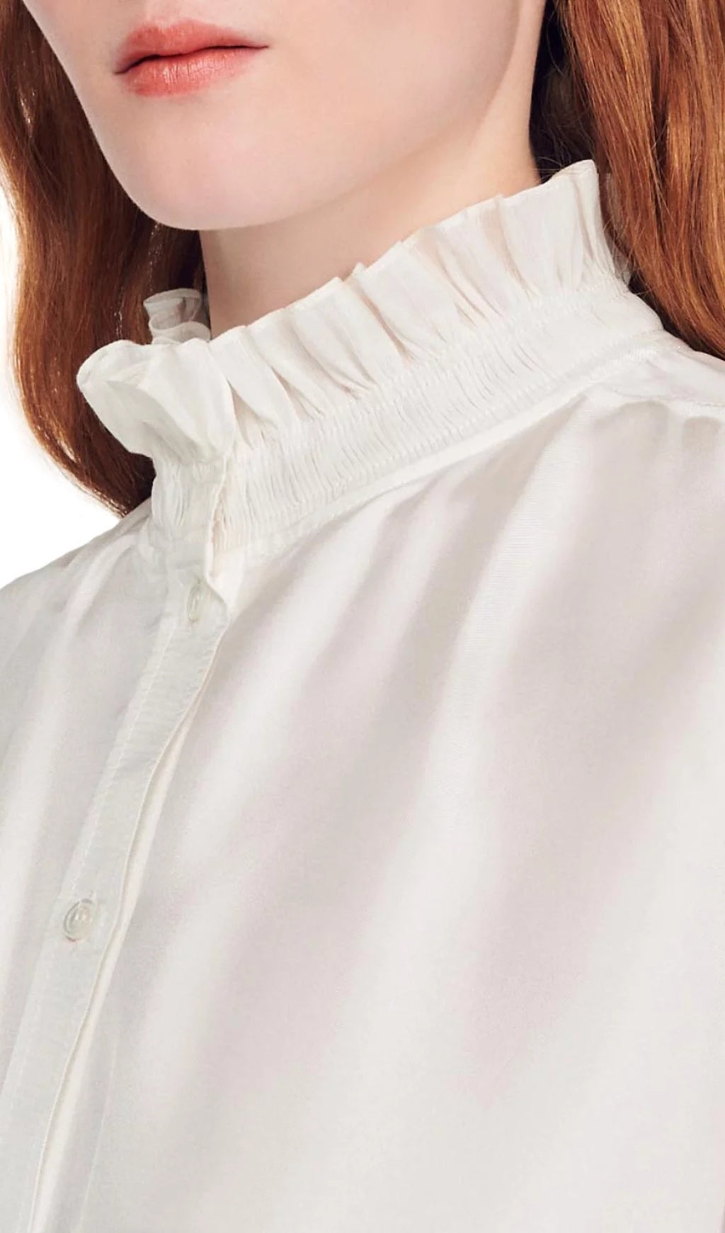 Haby Ruffled Trim Shirt