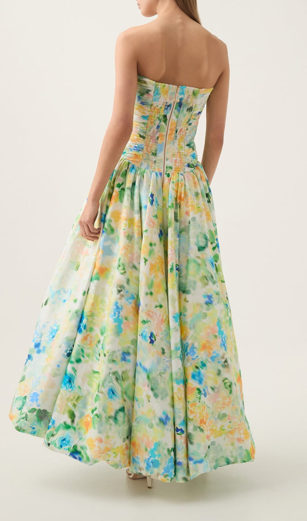 Violette Bubble Hem Maxi Dress