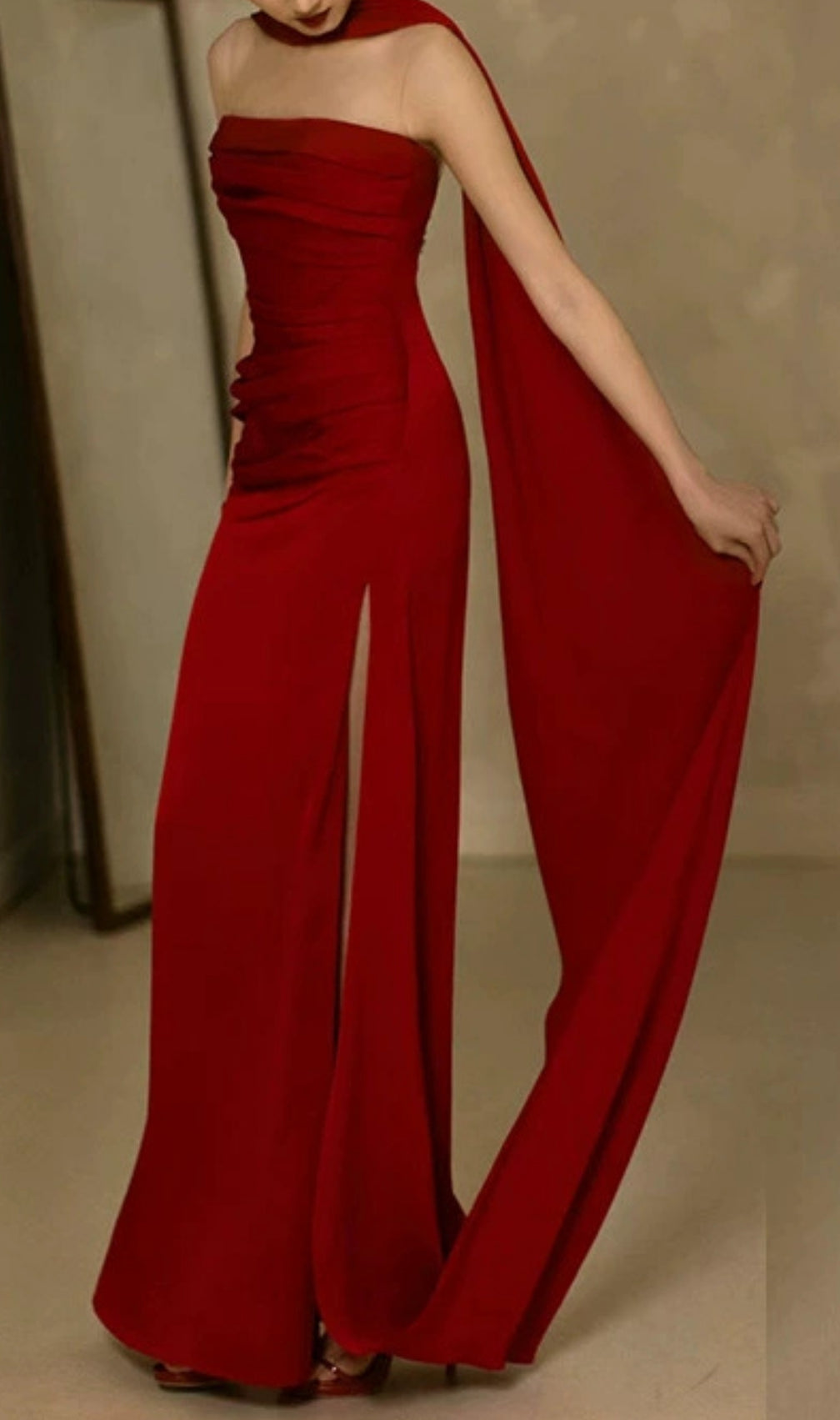 Elandra Strapless Maxi Dress