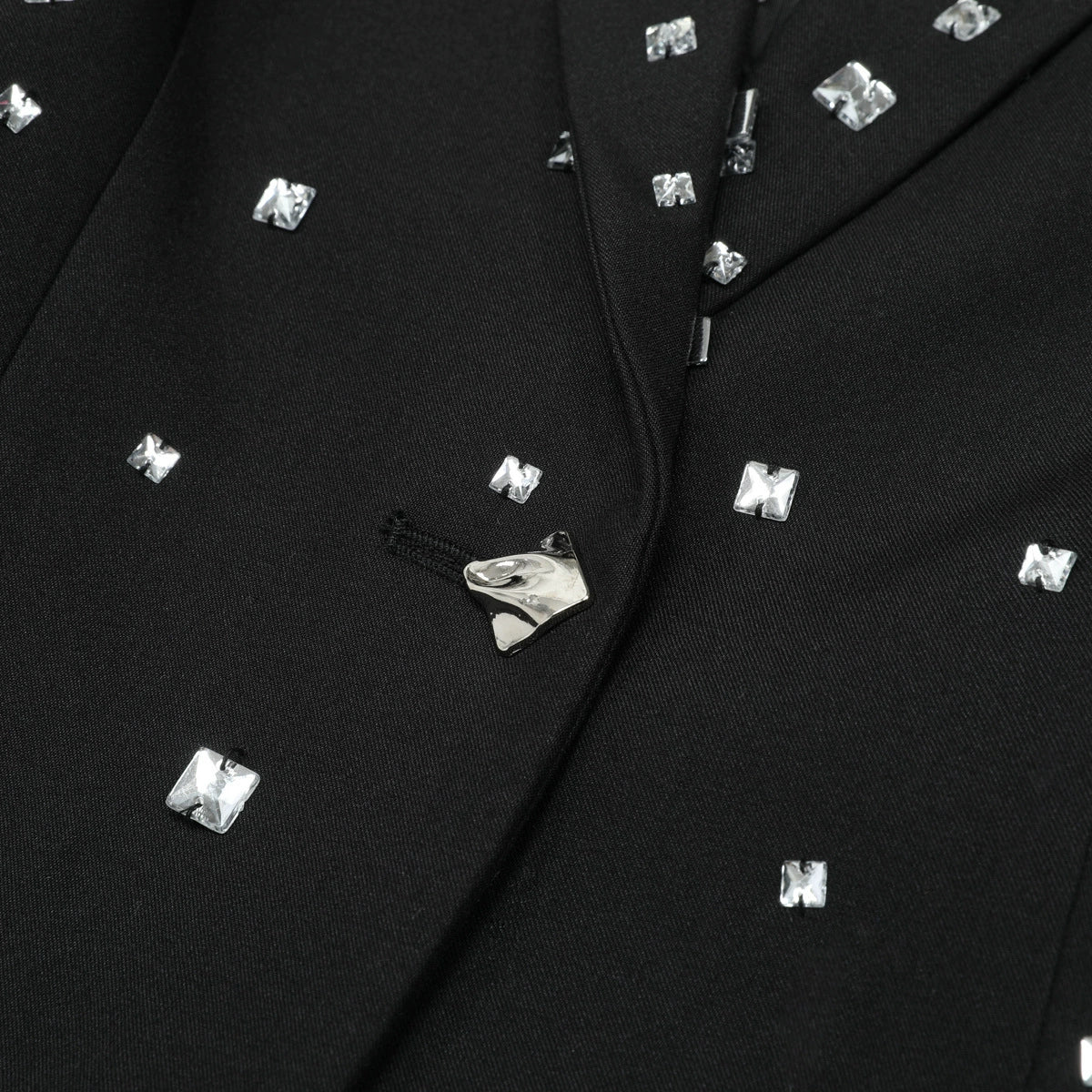 Kingsley Black Diamante Blazer