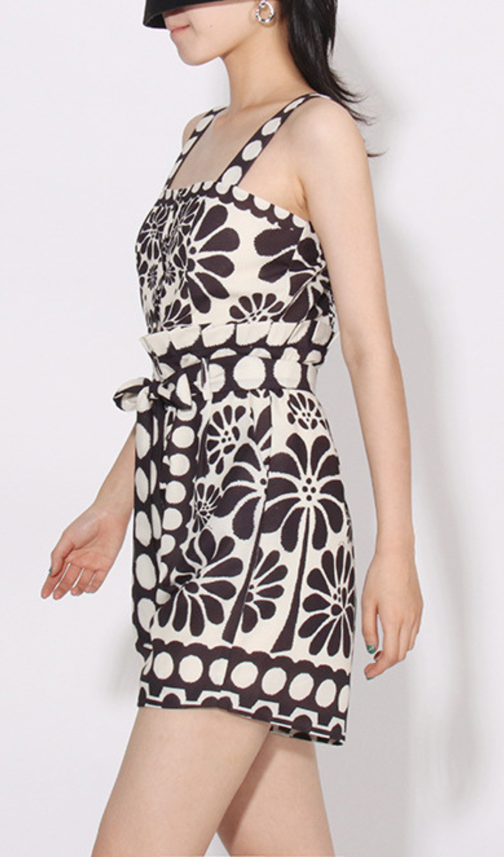 Asatira Black Printed Romper