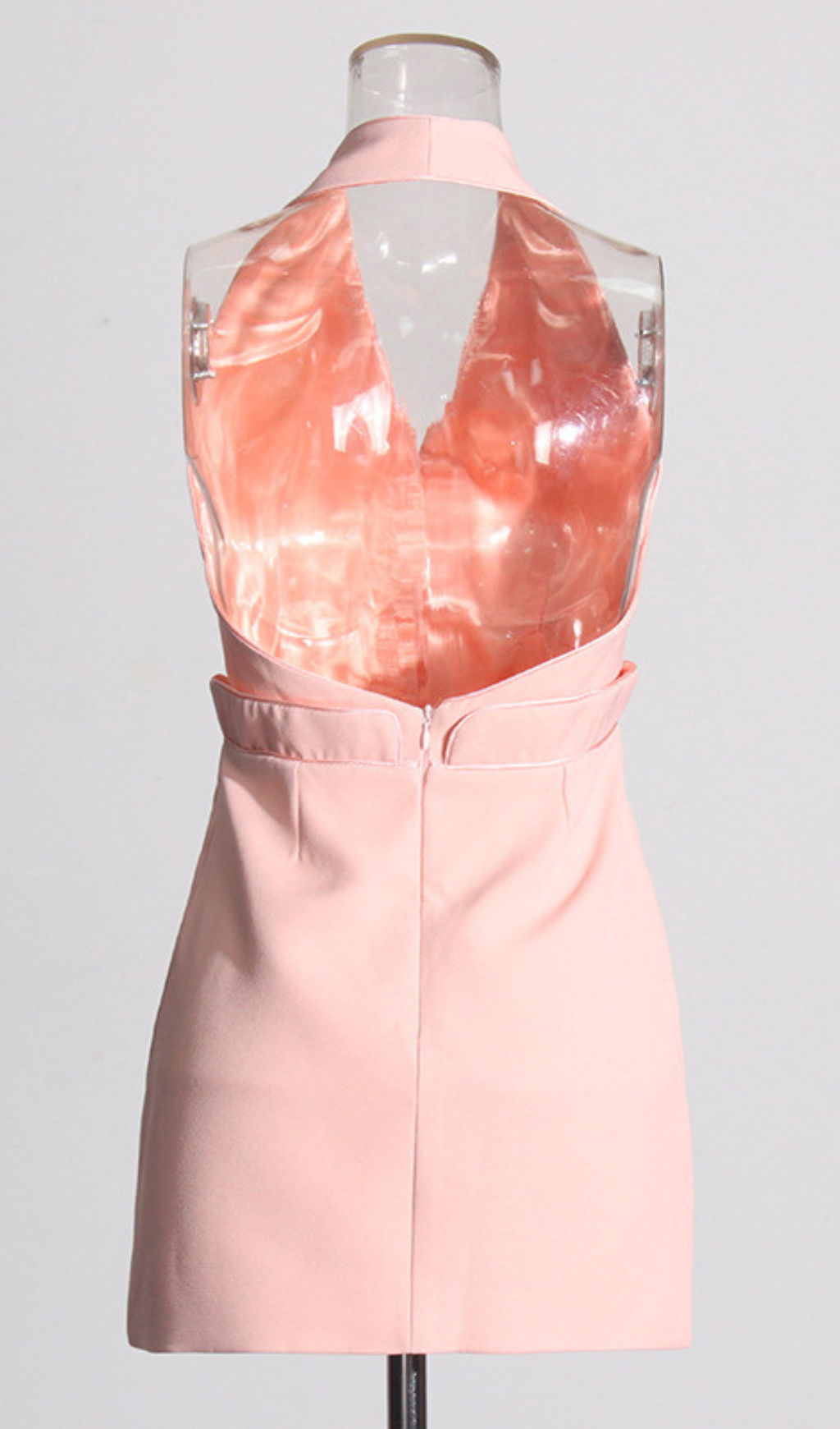 Gwydion Halter Button Mini Dress