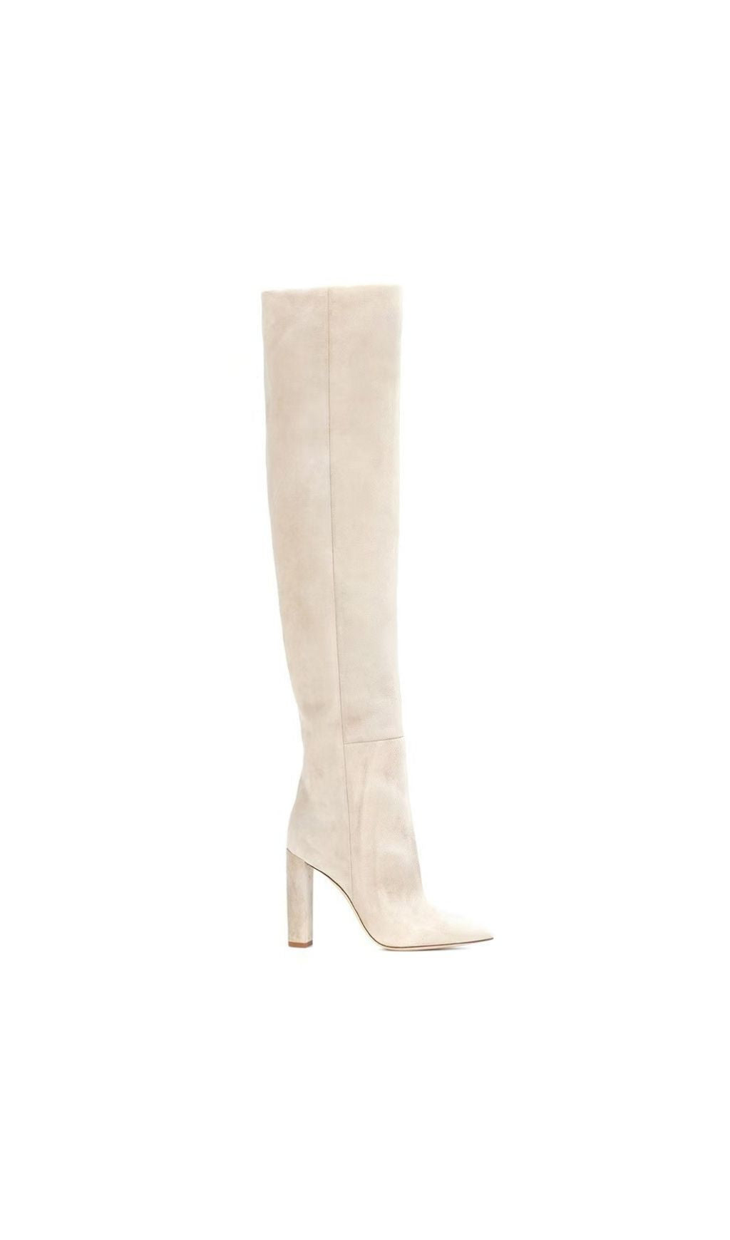 Kata Luxe Suede Slouchy Over-the-Knee Boots | Chic Statement Heel