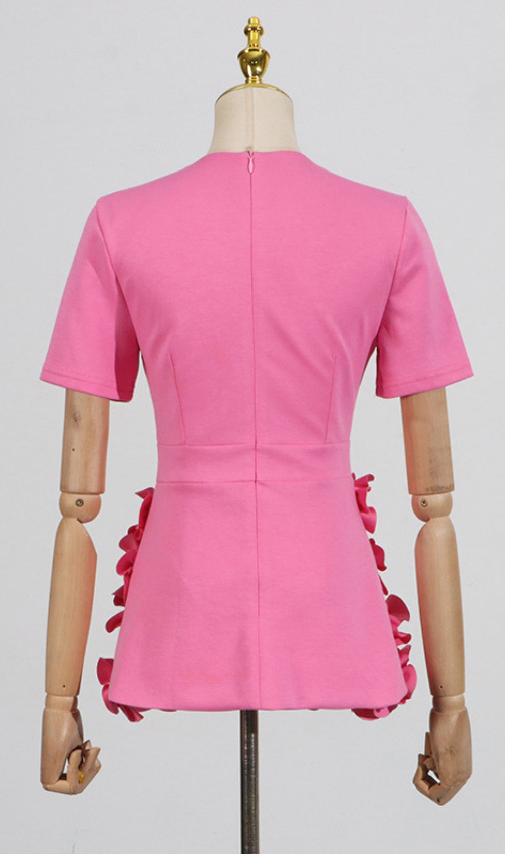 Delma Pink Flower Two-Piece Set