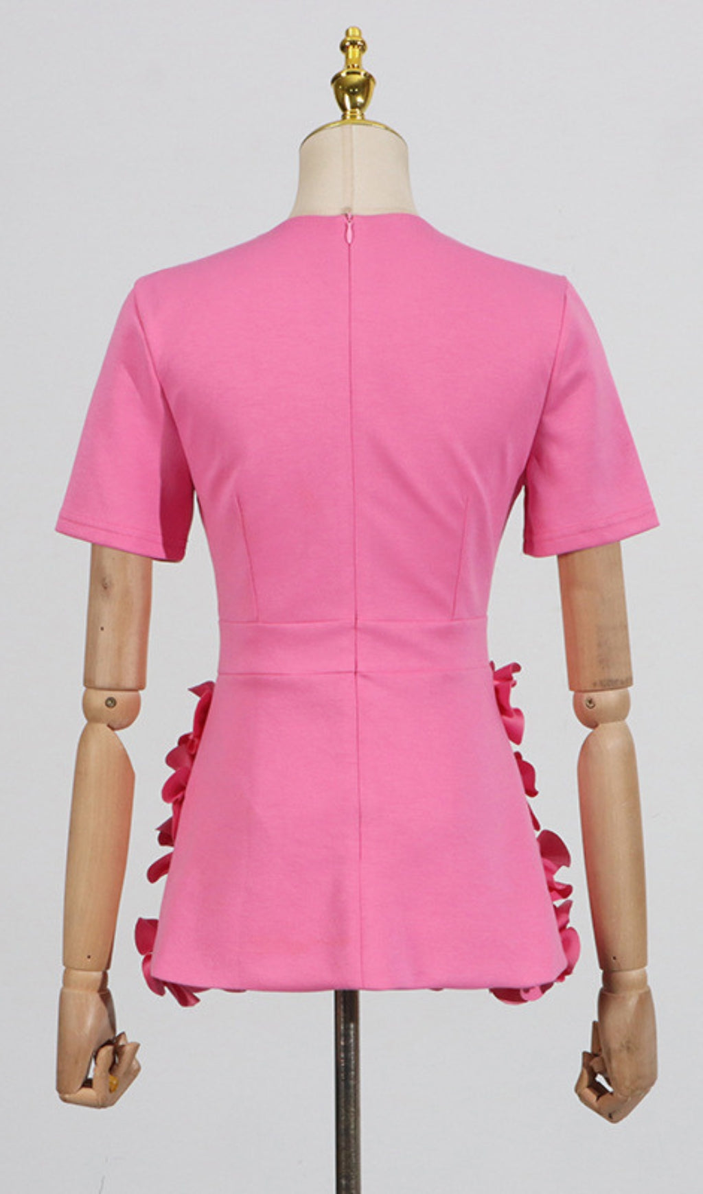 Delma Pink Flower Two-Piece Set