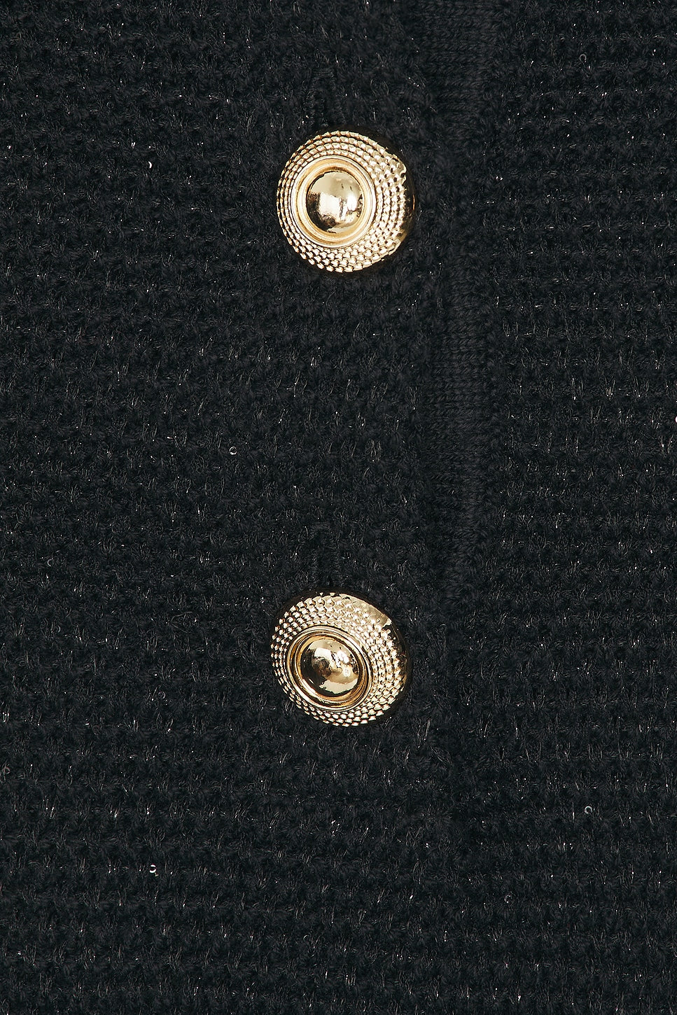 Black Knit Contrast Collar Mini Dress