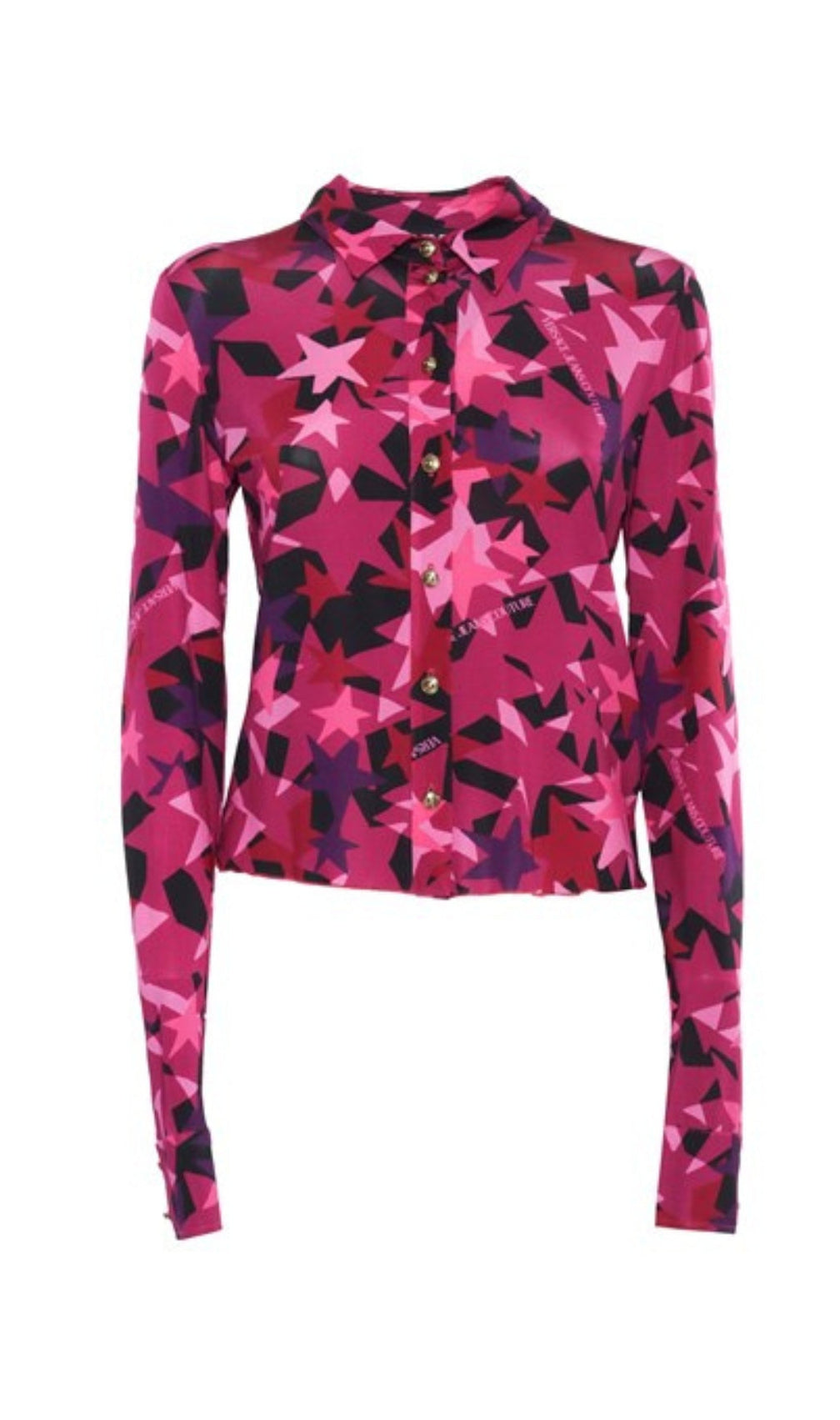 Star-Print Long Sleeve Shirt