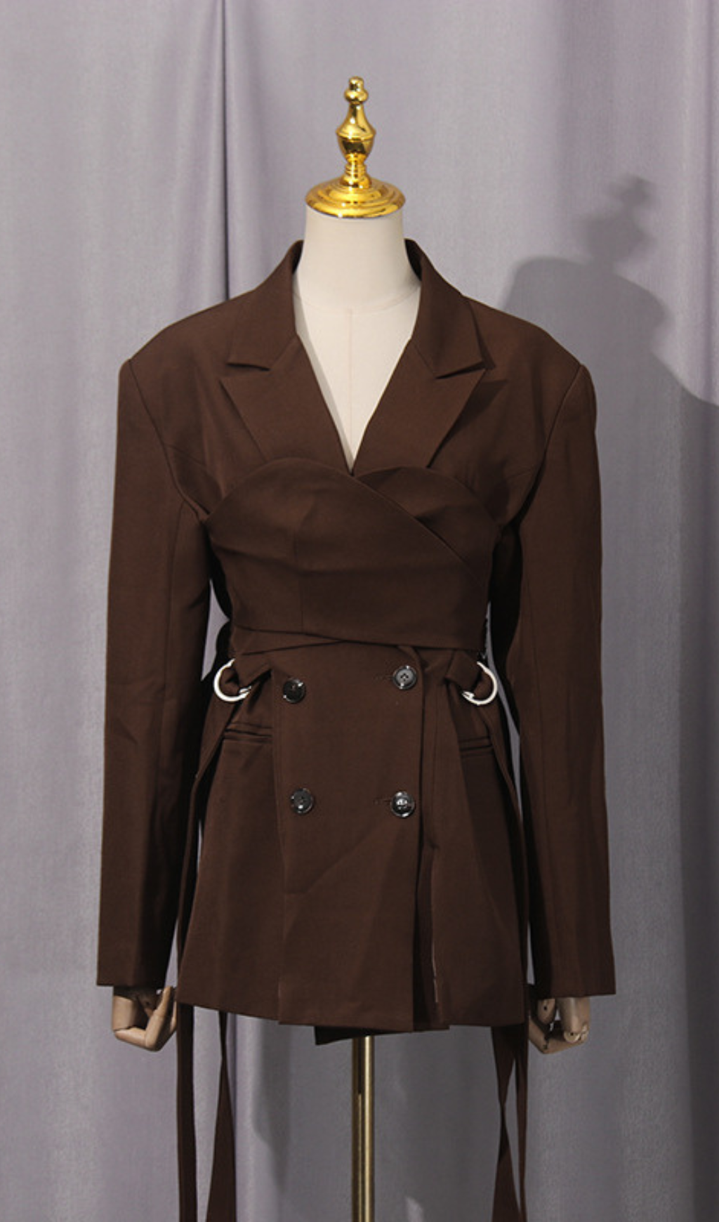 Gitel Brown Blazer