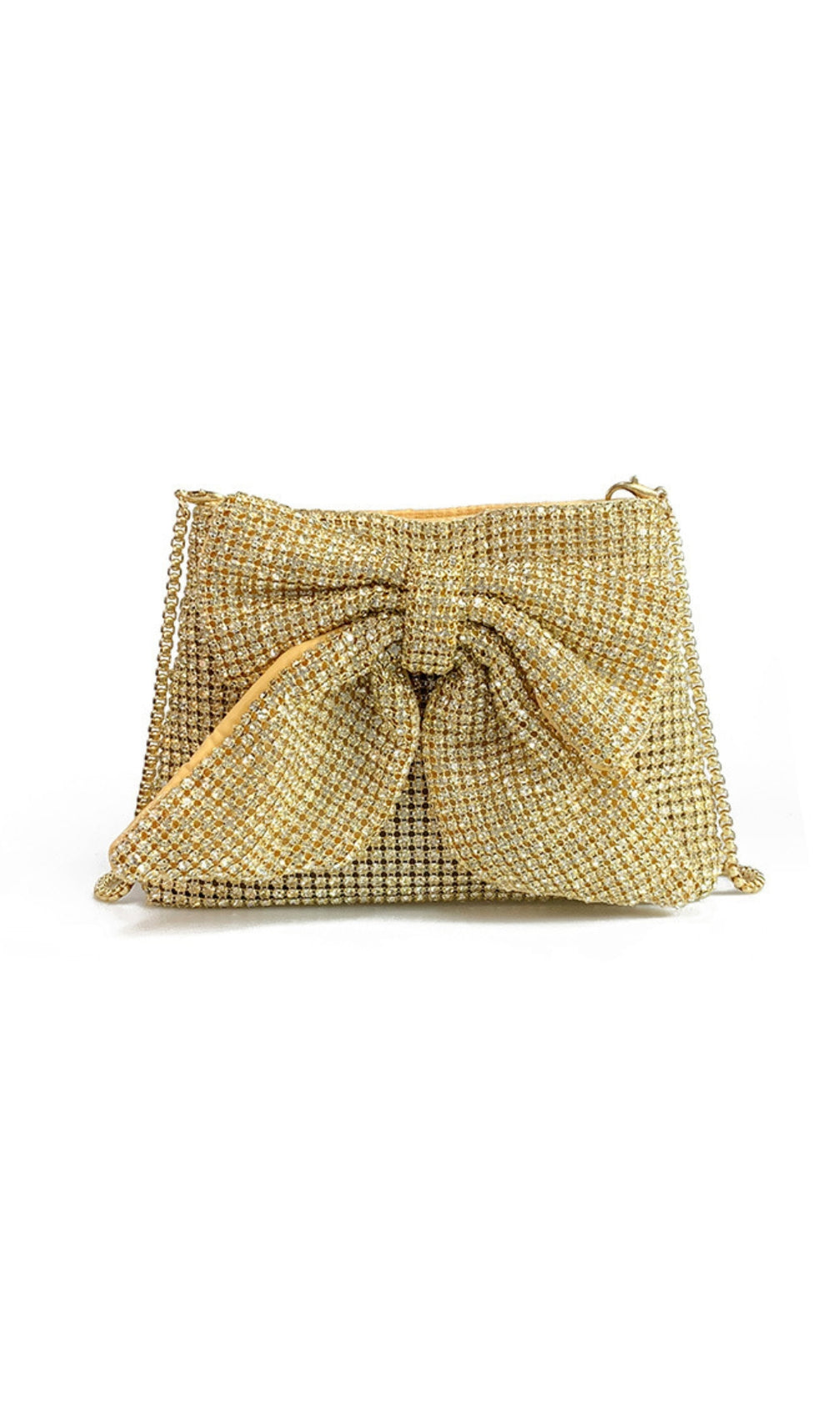 Diza Diamond Bow Handbag