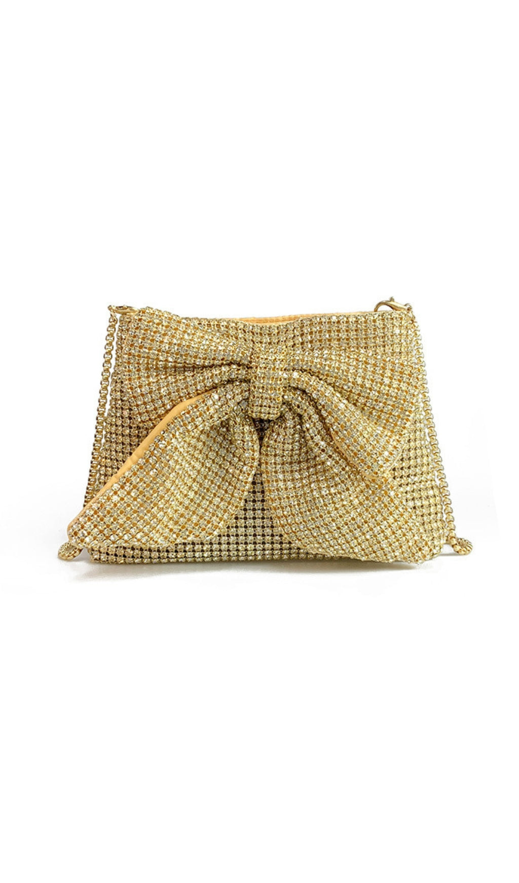 Diza Diamond Bow Handbag