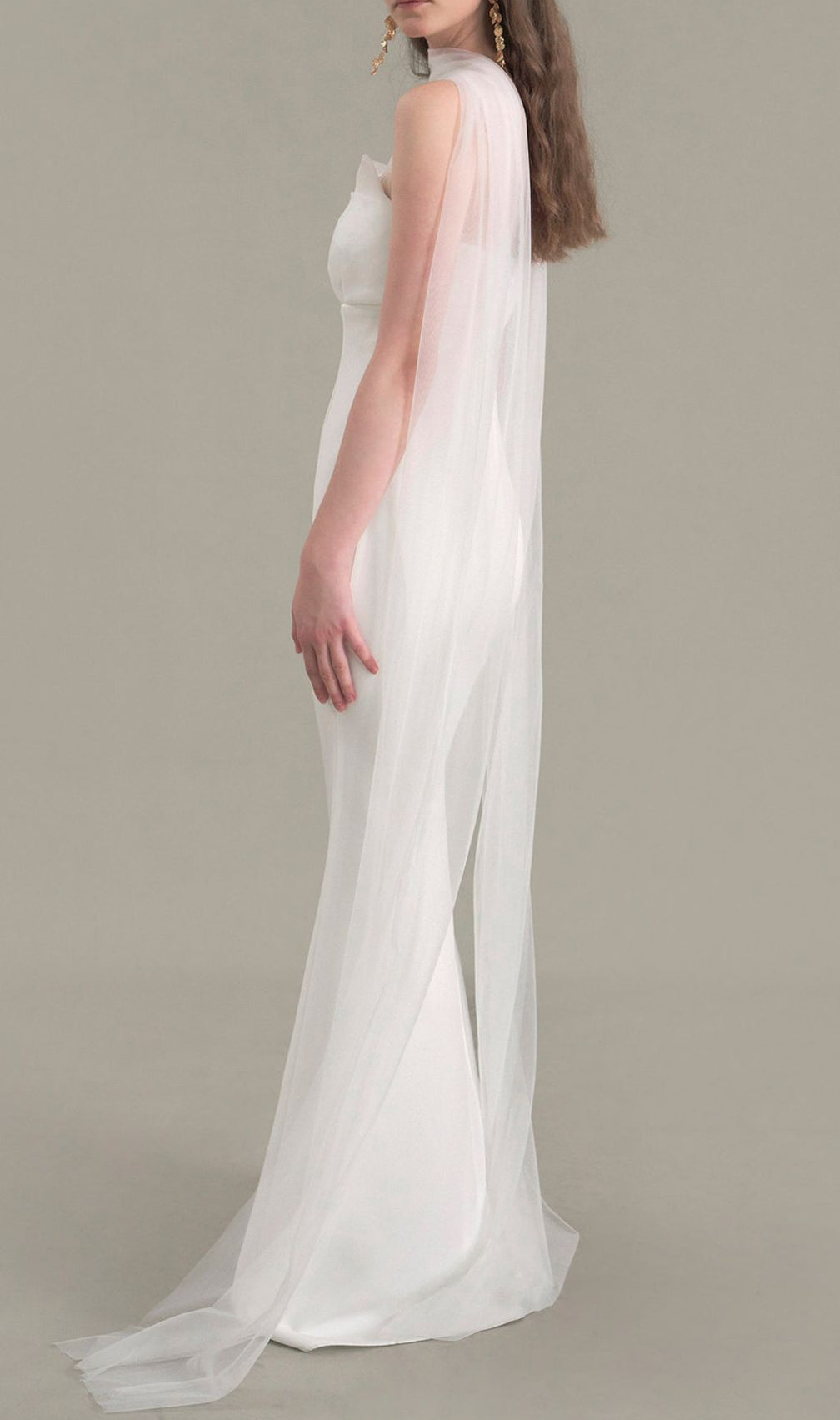 Jalene Timeless White Strapless Wedding Dress | Elegant Bridal Gown