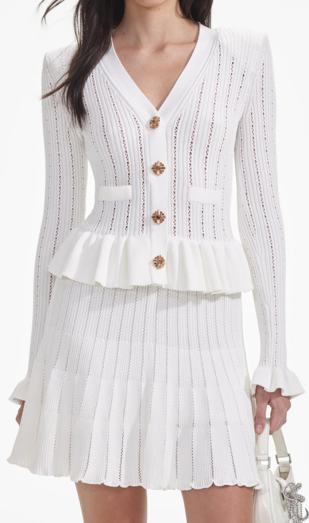 Cletus Knit Long Sleeve Mini Dress