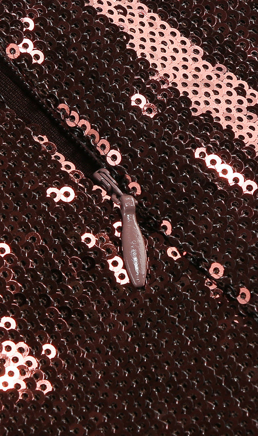 Ikram Glamorous Sequin Halter Jumpsuit for Women | Party & Evening Wear