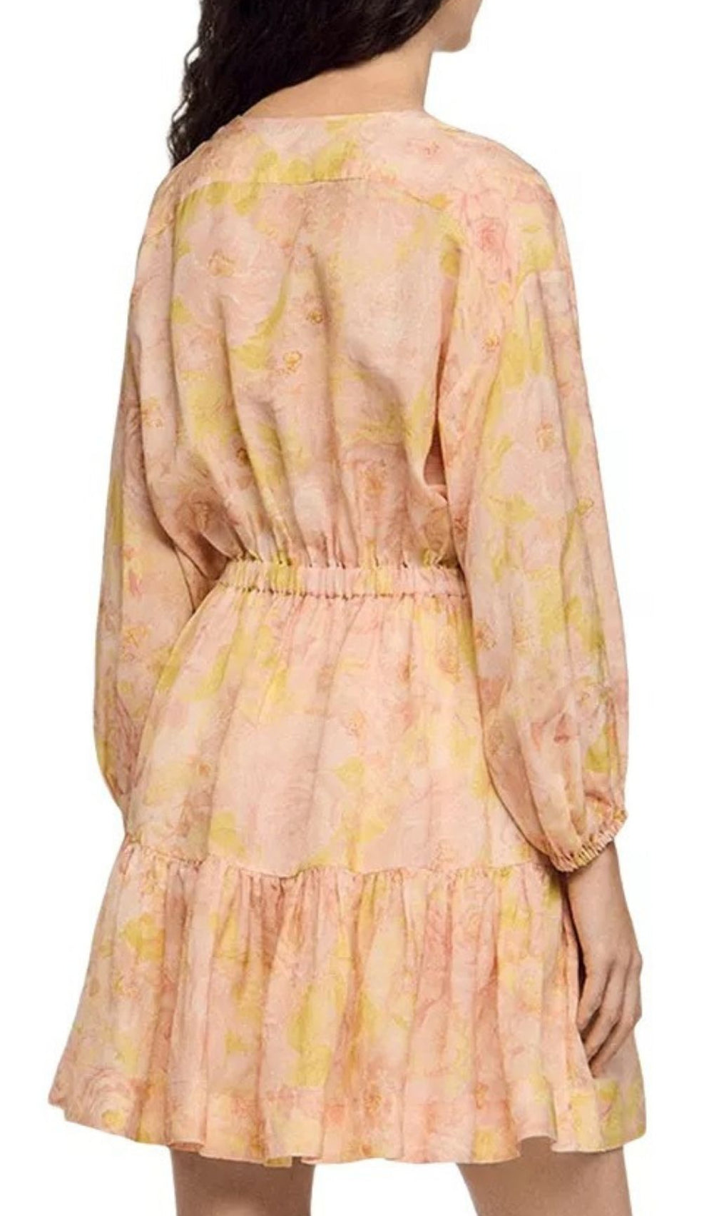 Boho Chic Floral Lace-Up Mini Dress | Effortless Summer Tiered Style for Women