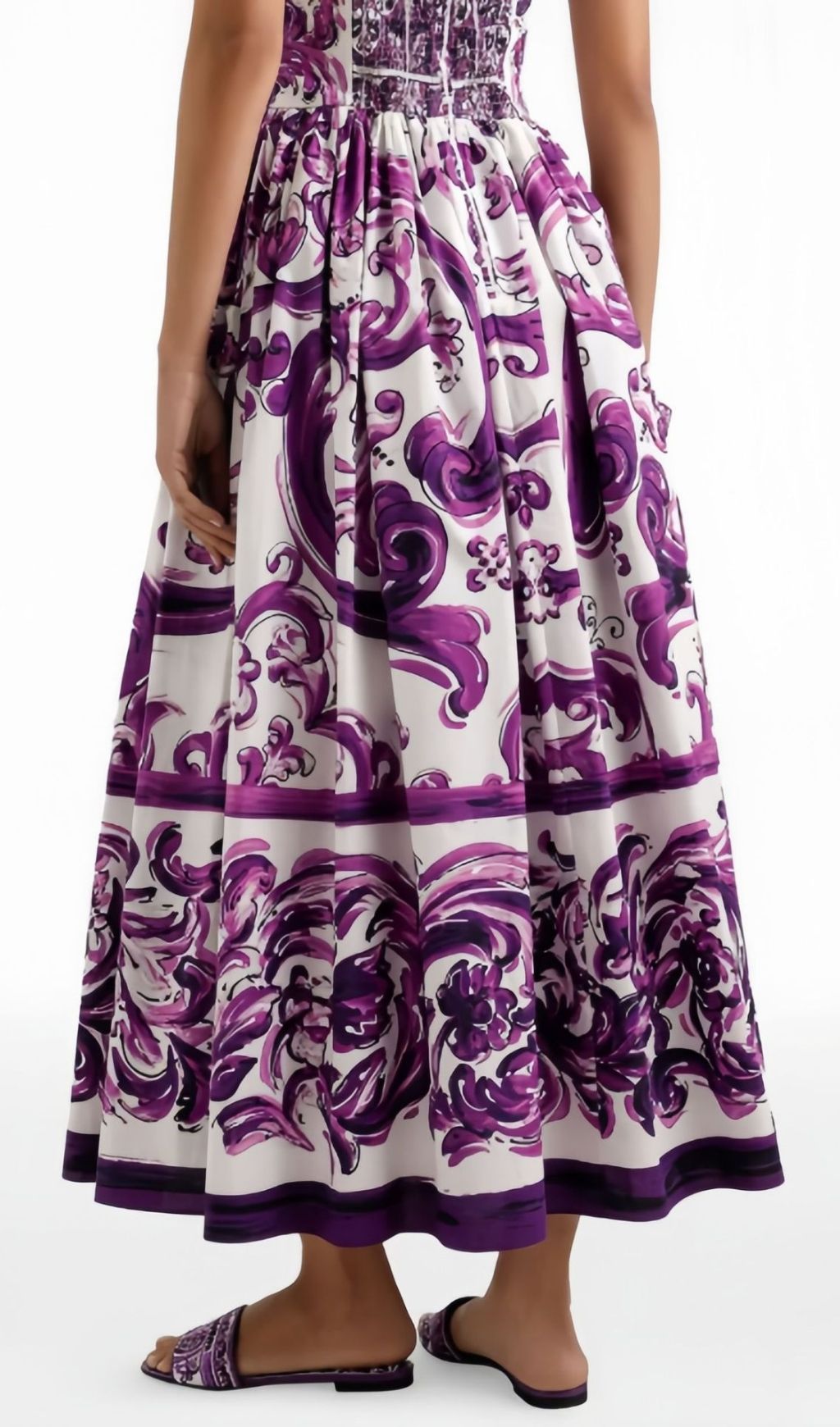 Koko Strappy Printed Maxi Dress