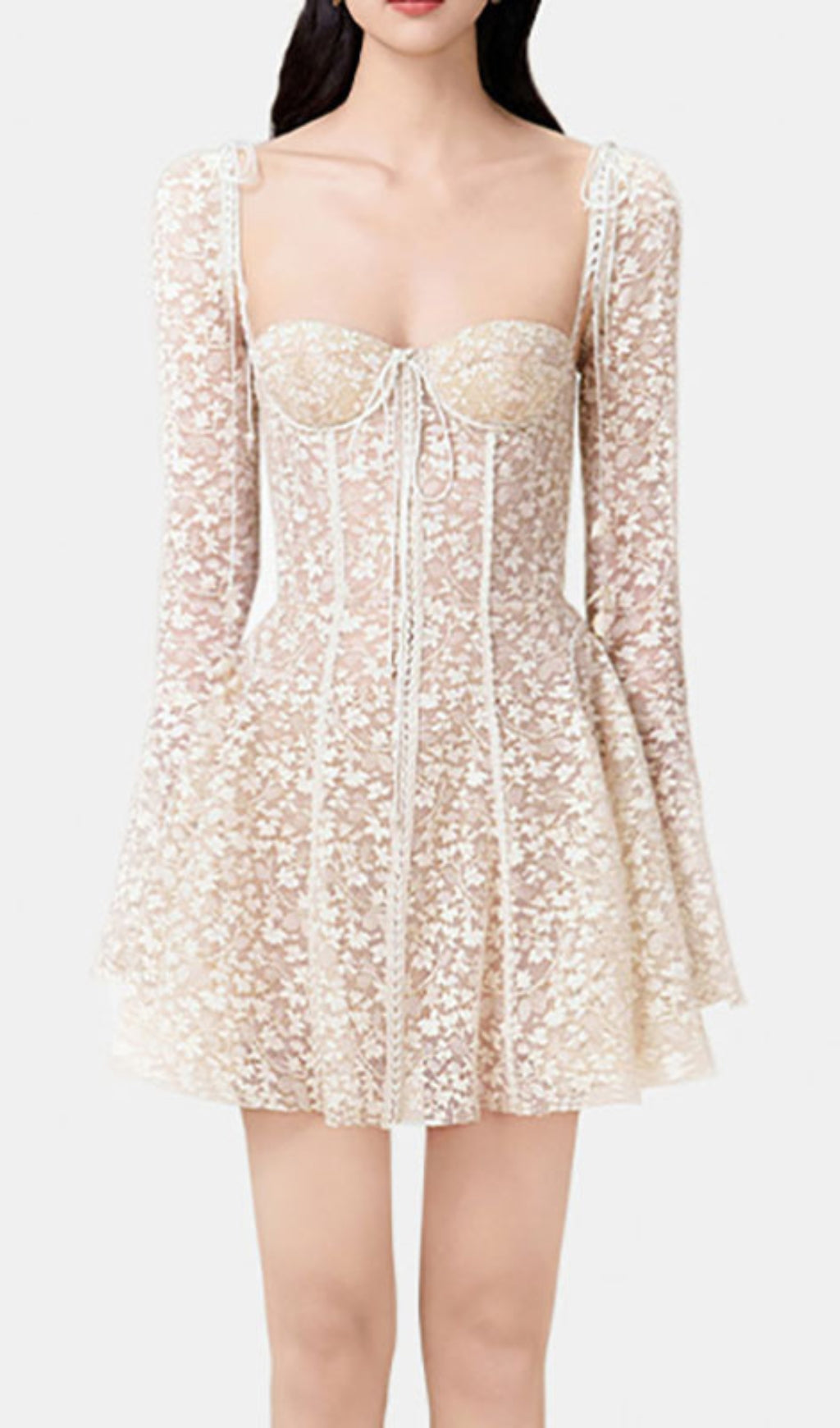 Albinia Floral Mini Dress