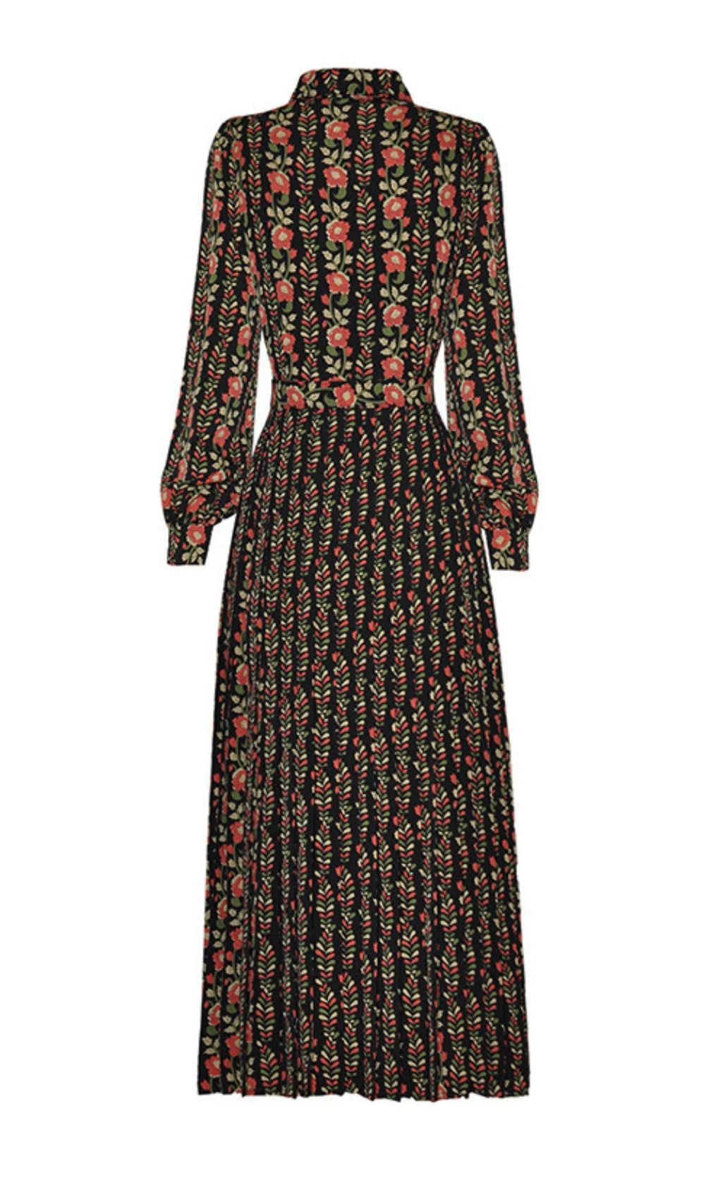 Amal Single Breasted Midi Dress