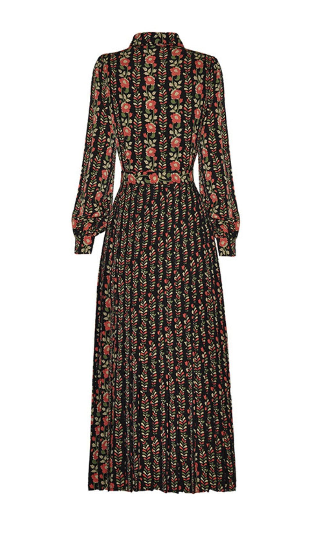 Amal Single Breasted Midi Dress